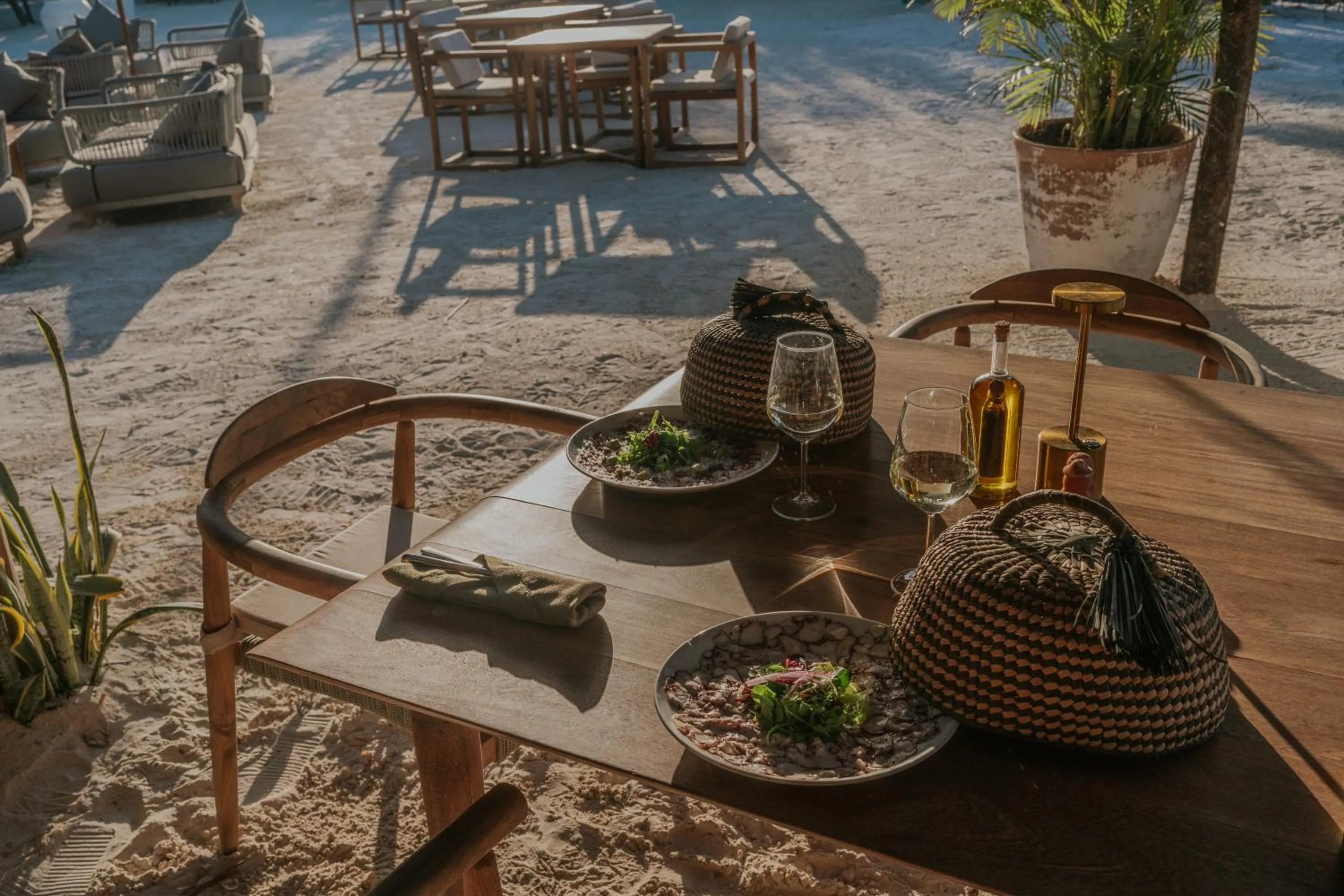 Restaurant/places to eat in Aldea Kuká, Luxury Eco Boutique Hotel