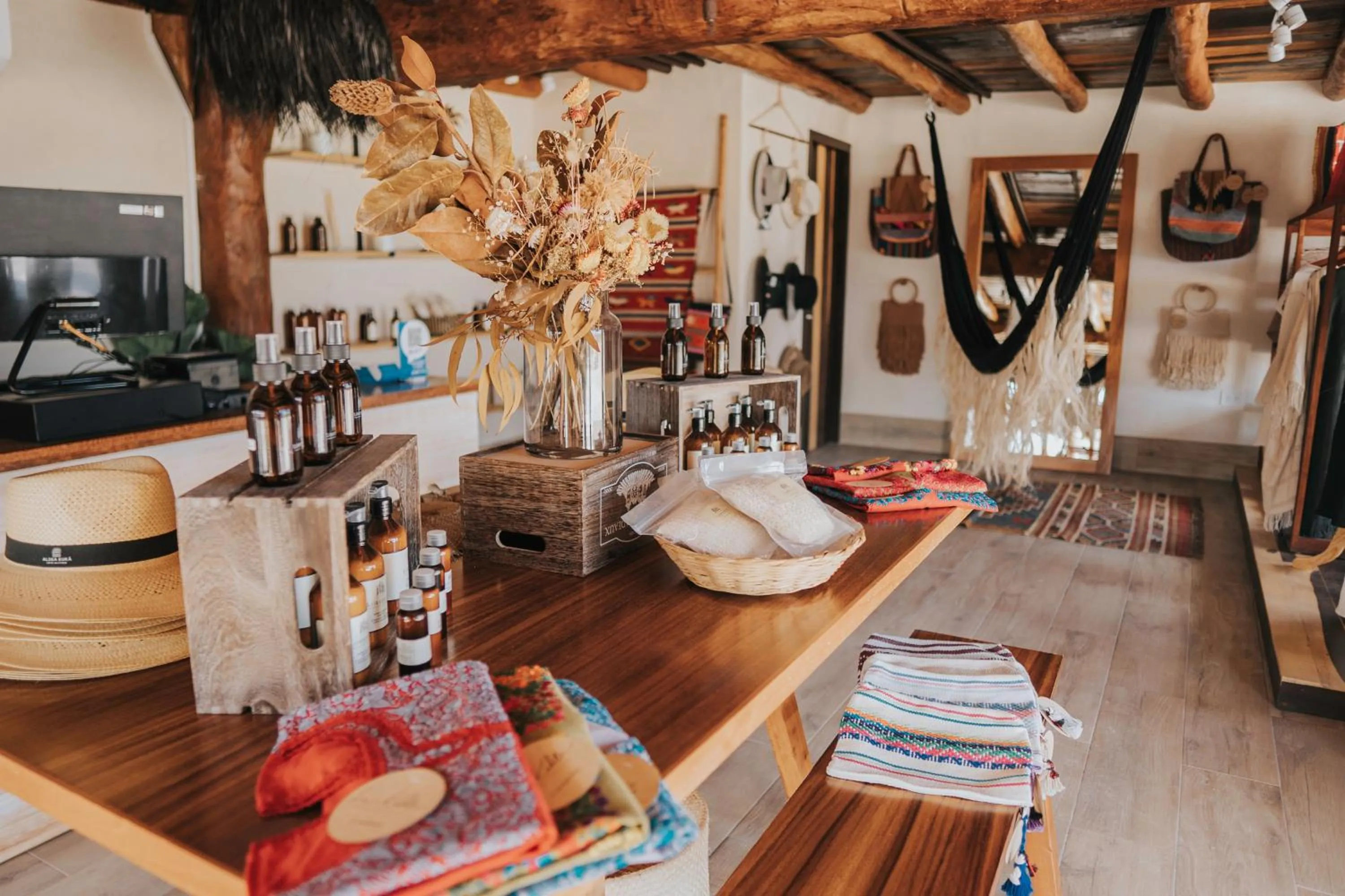 Shopping Area in Aldea Kuká, Luxury Eco Boutique Hotel