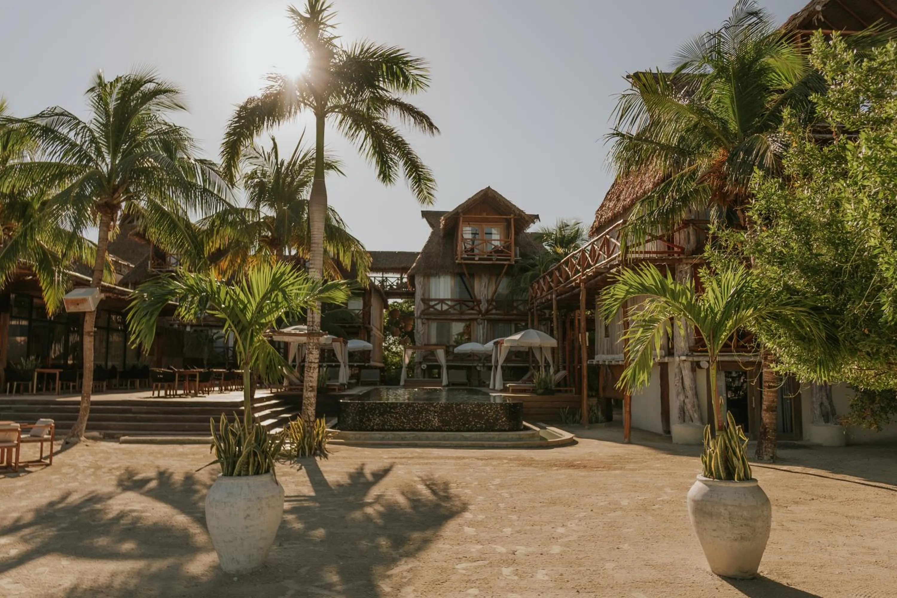 Patio in Aldea Kuká, Luxury Eco Boutique Hotel