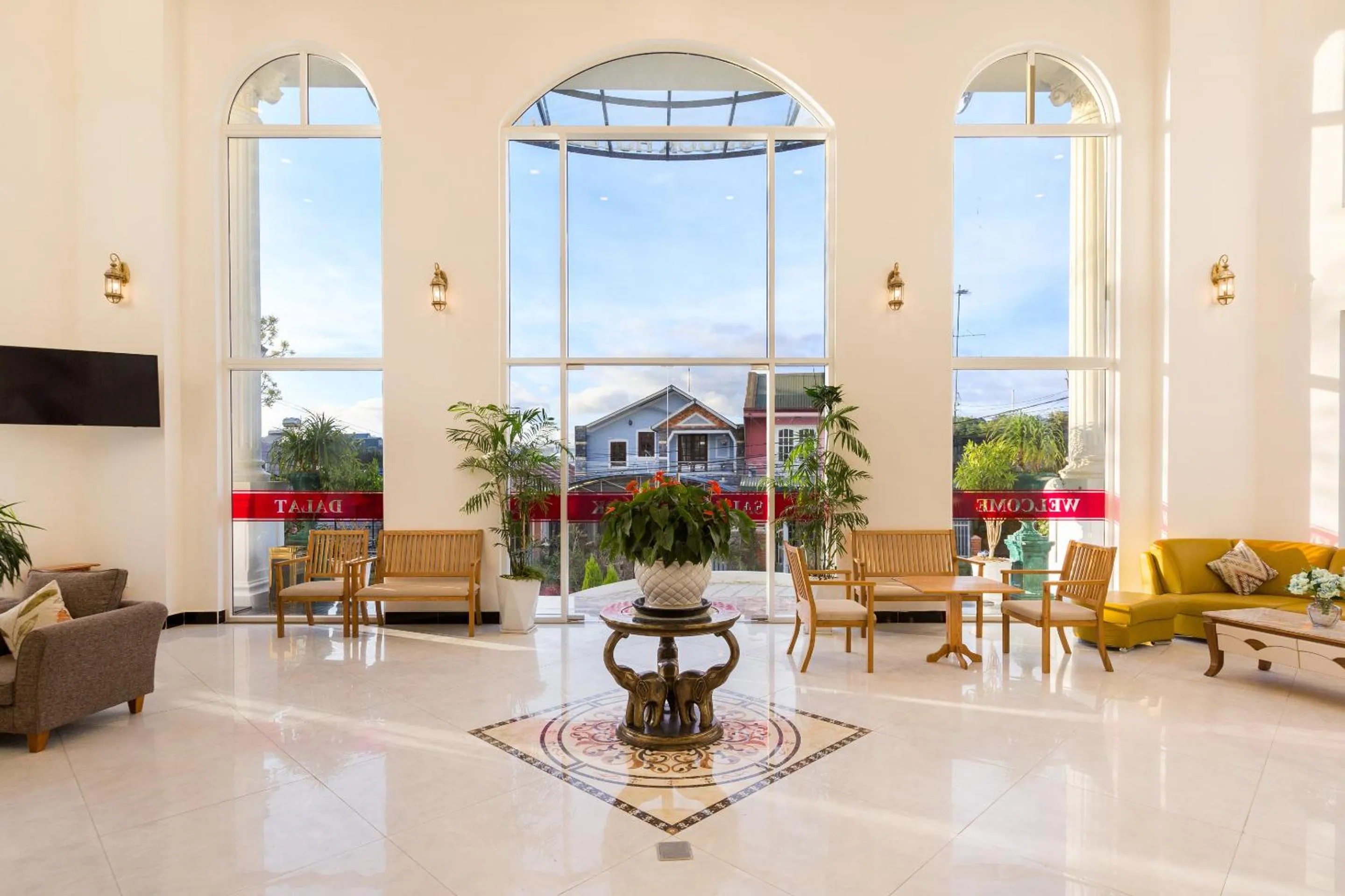 Floor plan in Saigon's Book Da Lat Hotel