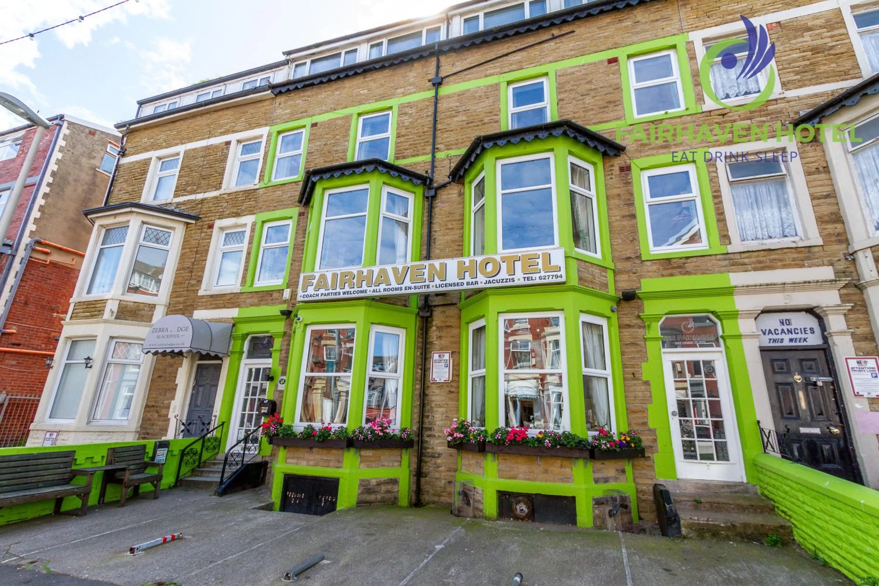 Property building in Fairhaven Hotel