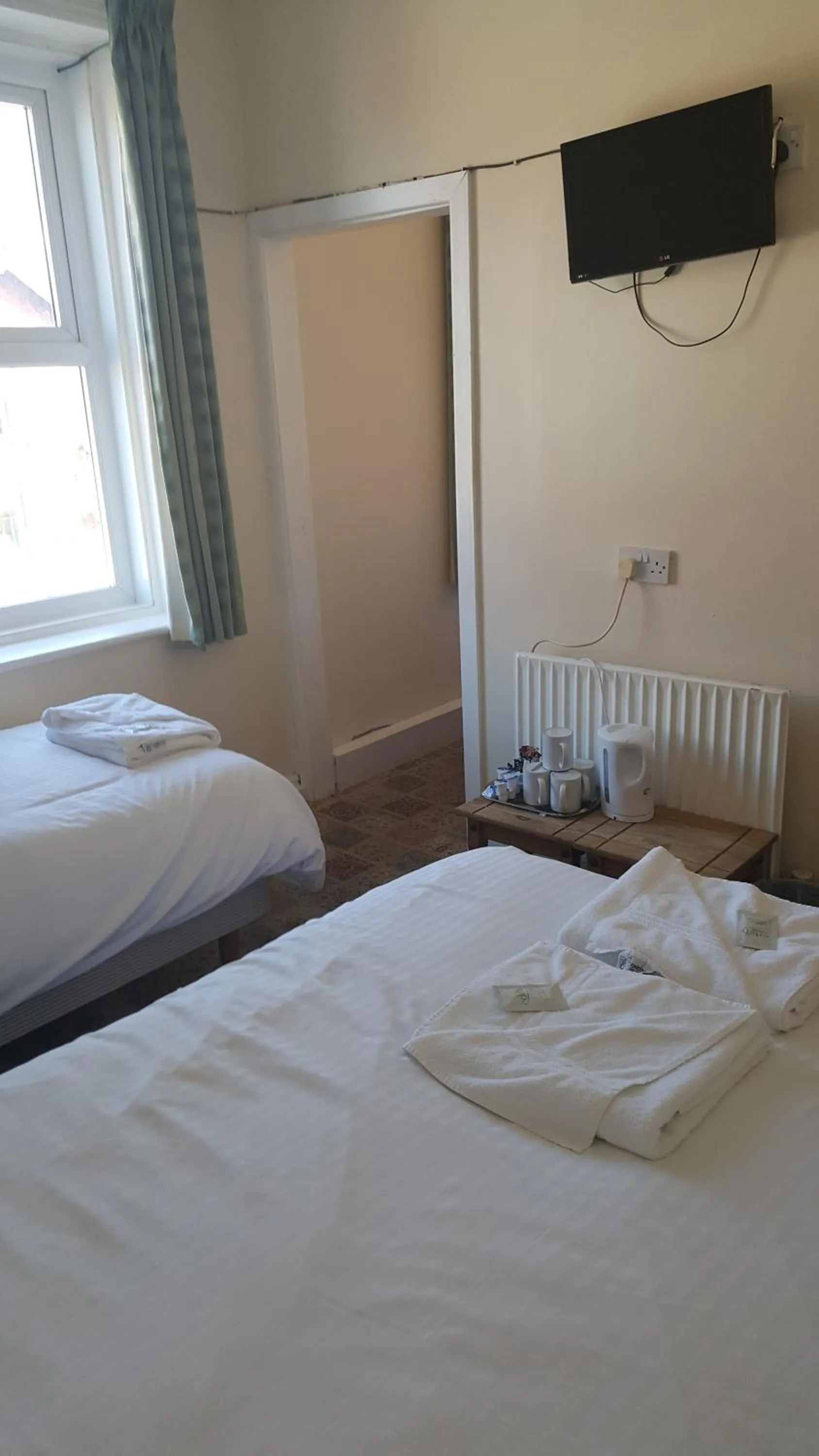 Bed in Fairhaven Hotel