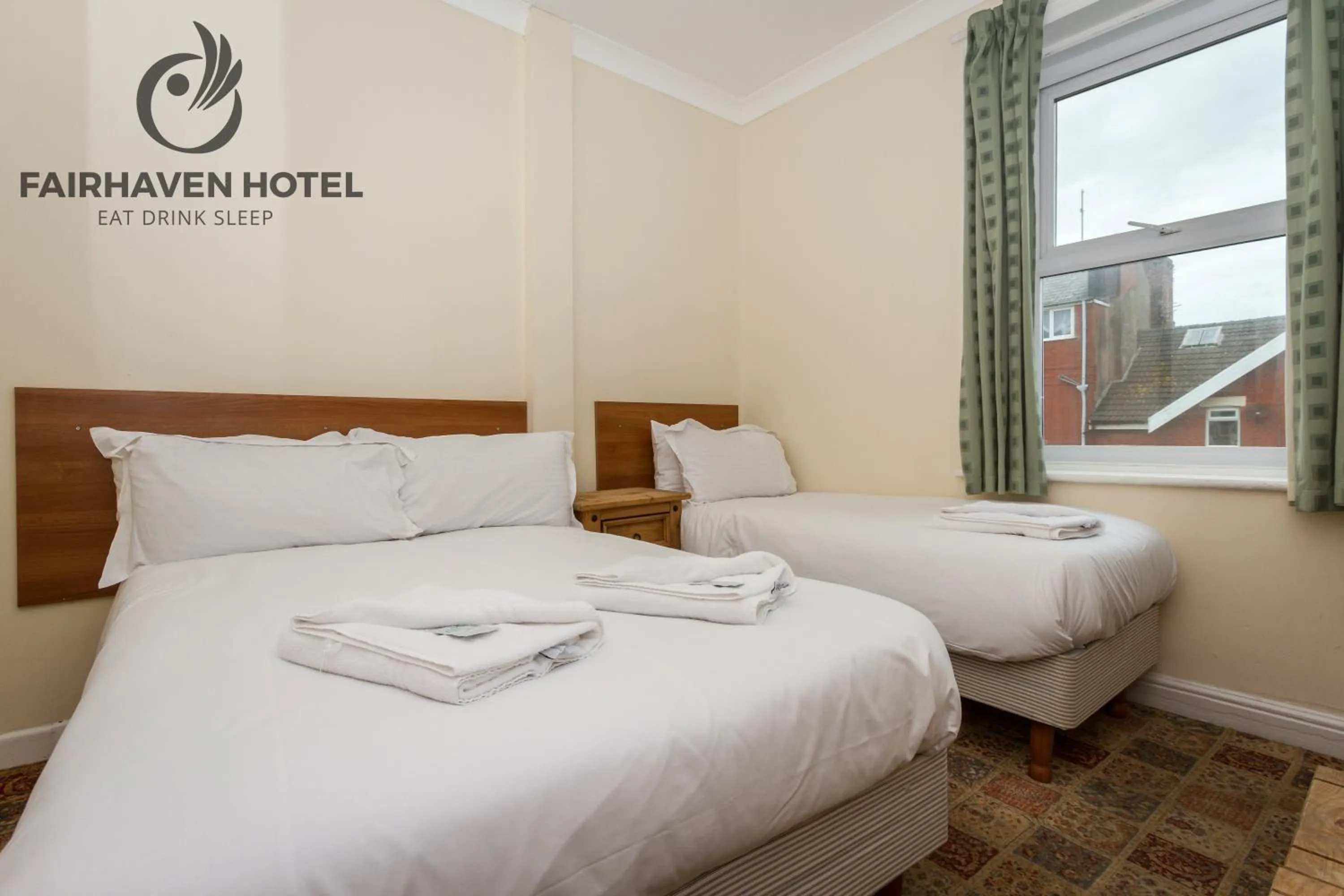 Bed in Fairhaven Hotel