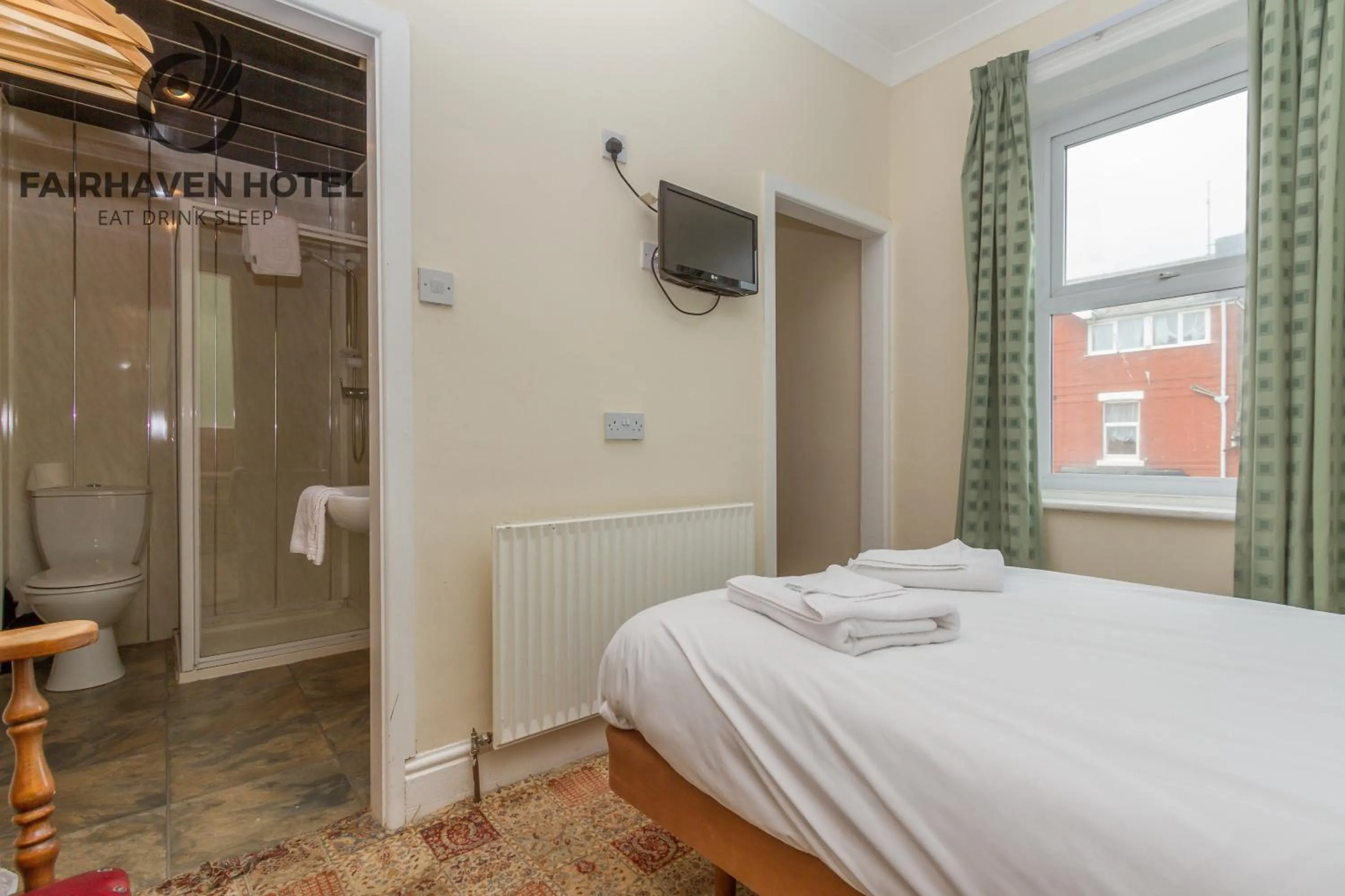 Bed in Fairhaven Hotel