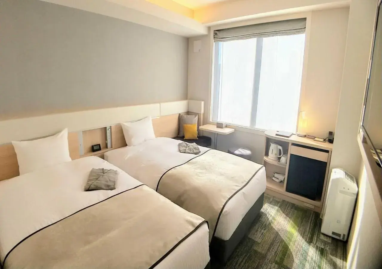 Bed in Urban Hotel Kyoto Gojo Premium Bed in Urban Hotel Kyoto Gojo Premium