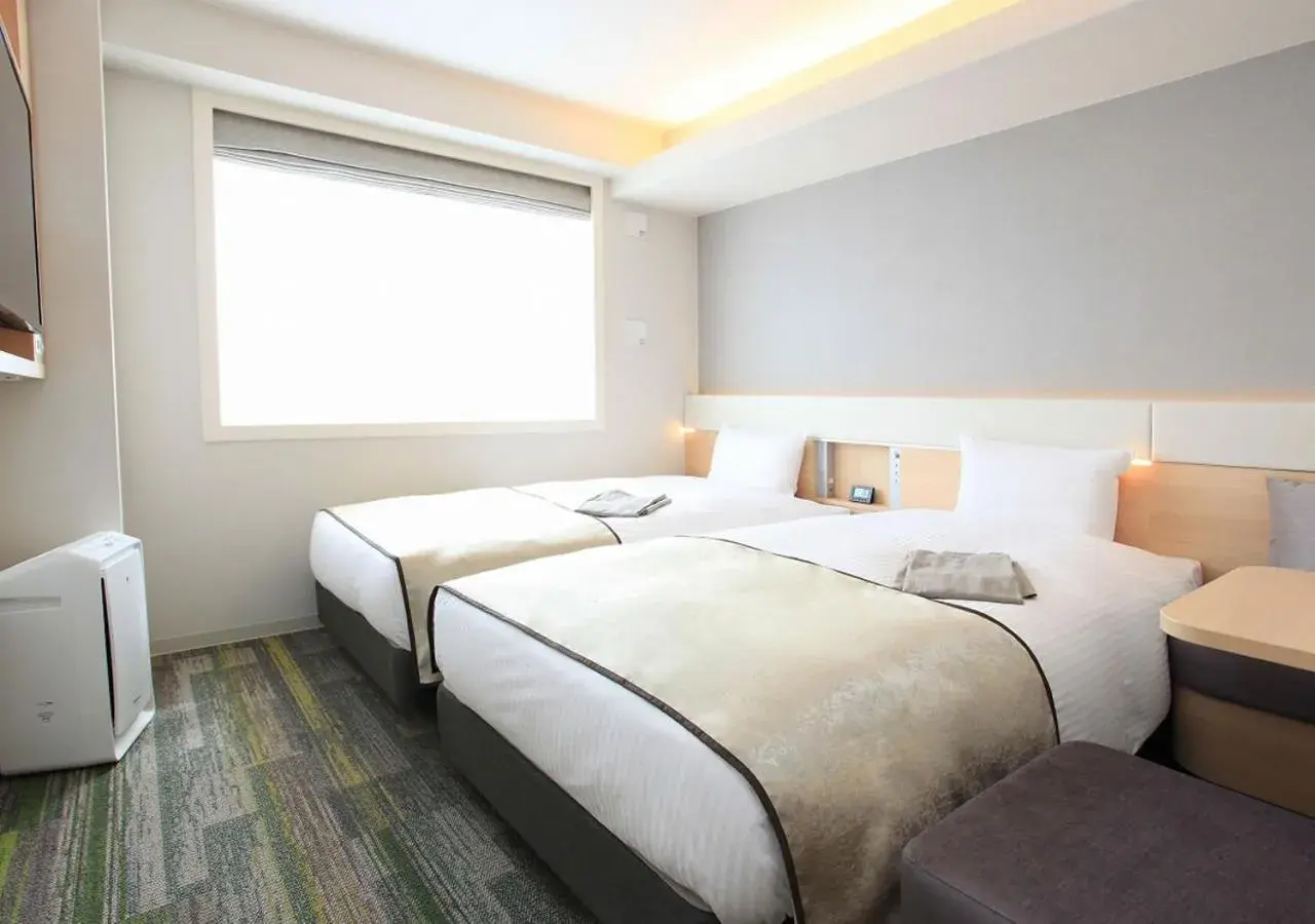 Bed in Urban Hotel Kyoto Gojo Premium Bed in Urban Hotel Kyoto Gojo Premium