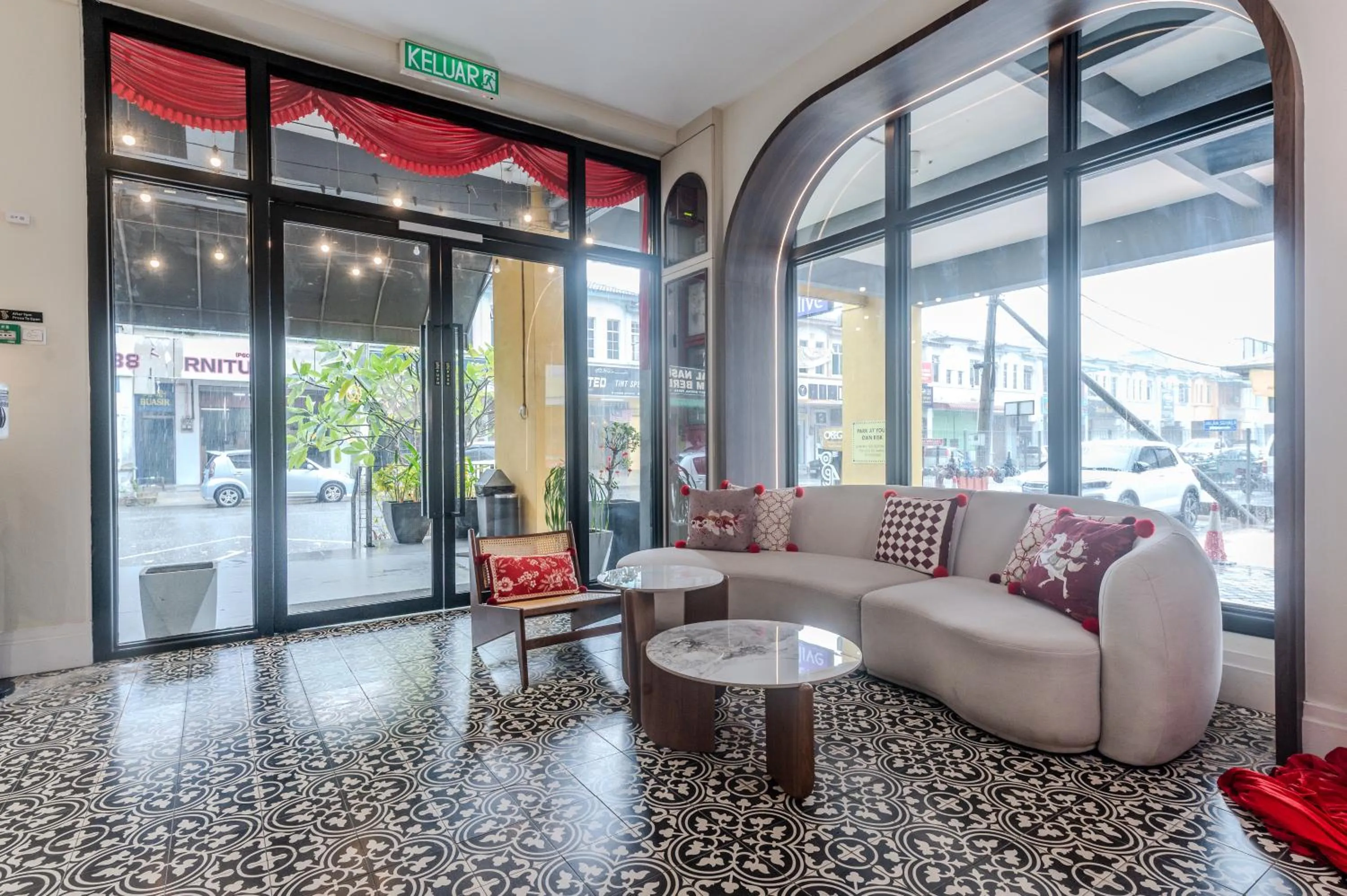 Lobby or reception in O&G Hotel Parit Buntar