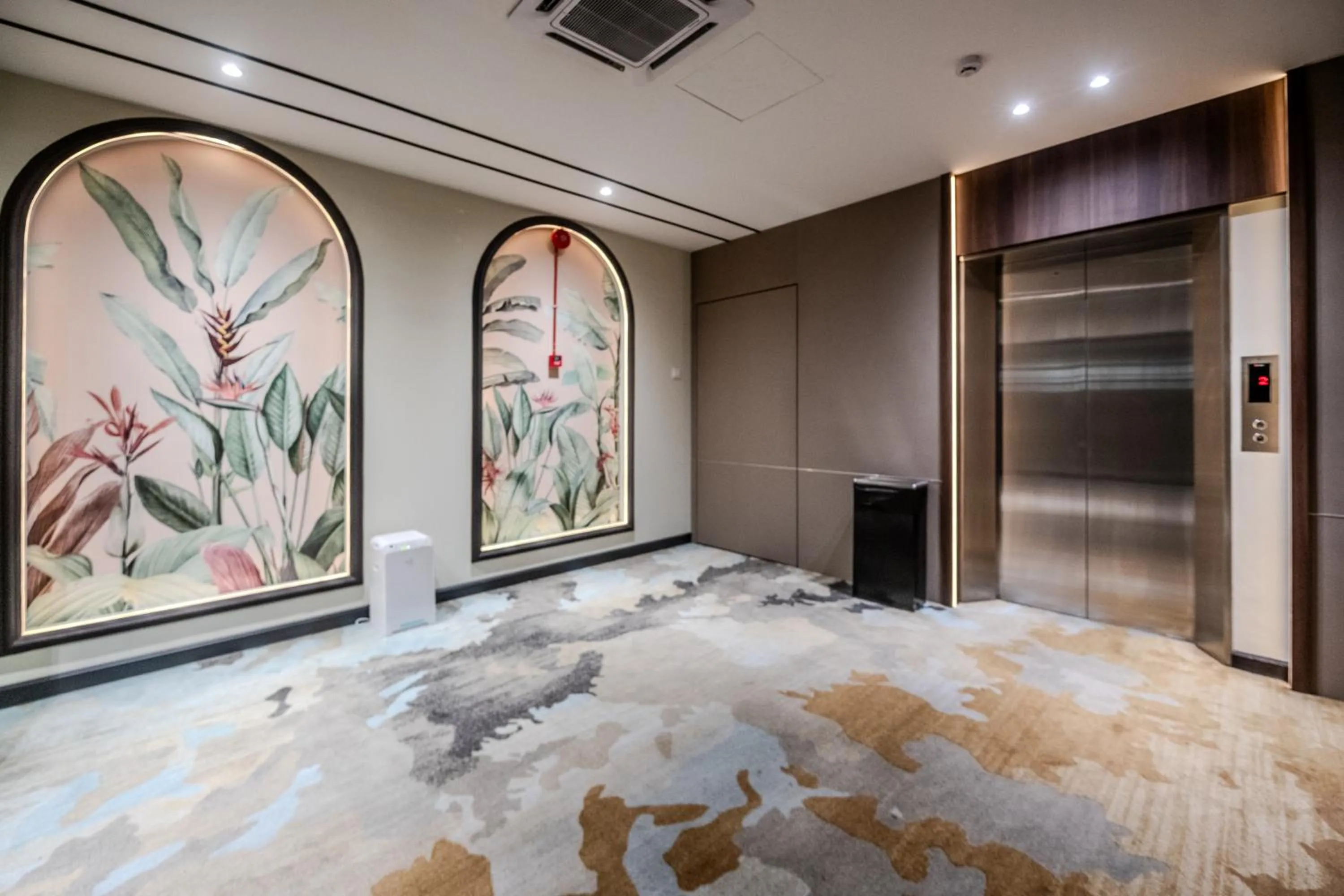 Decorative detail in O&G Hotel Parit Buntar