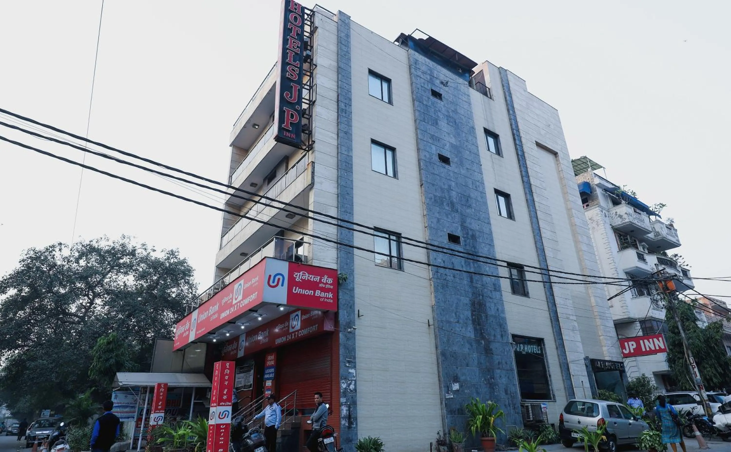 Facade/entrance in Hotel O J P Inn Near Patel Nagar Metro Station