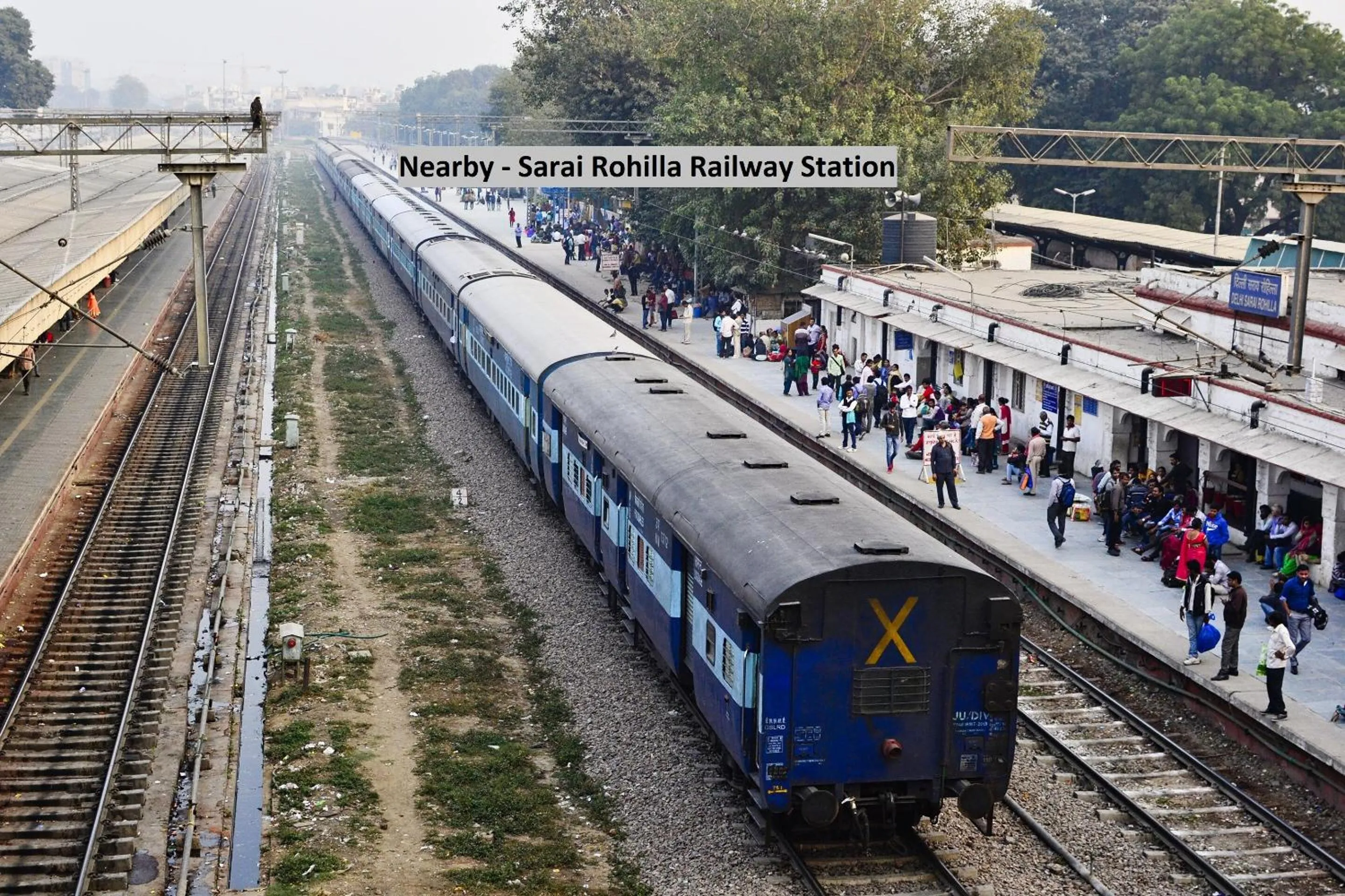 Nearby landmark in Super Hotel O J P Inn Near Patel Nagar Metro Station