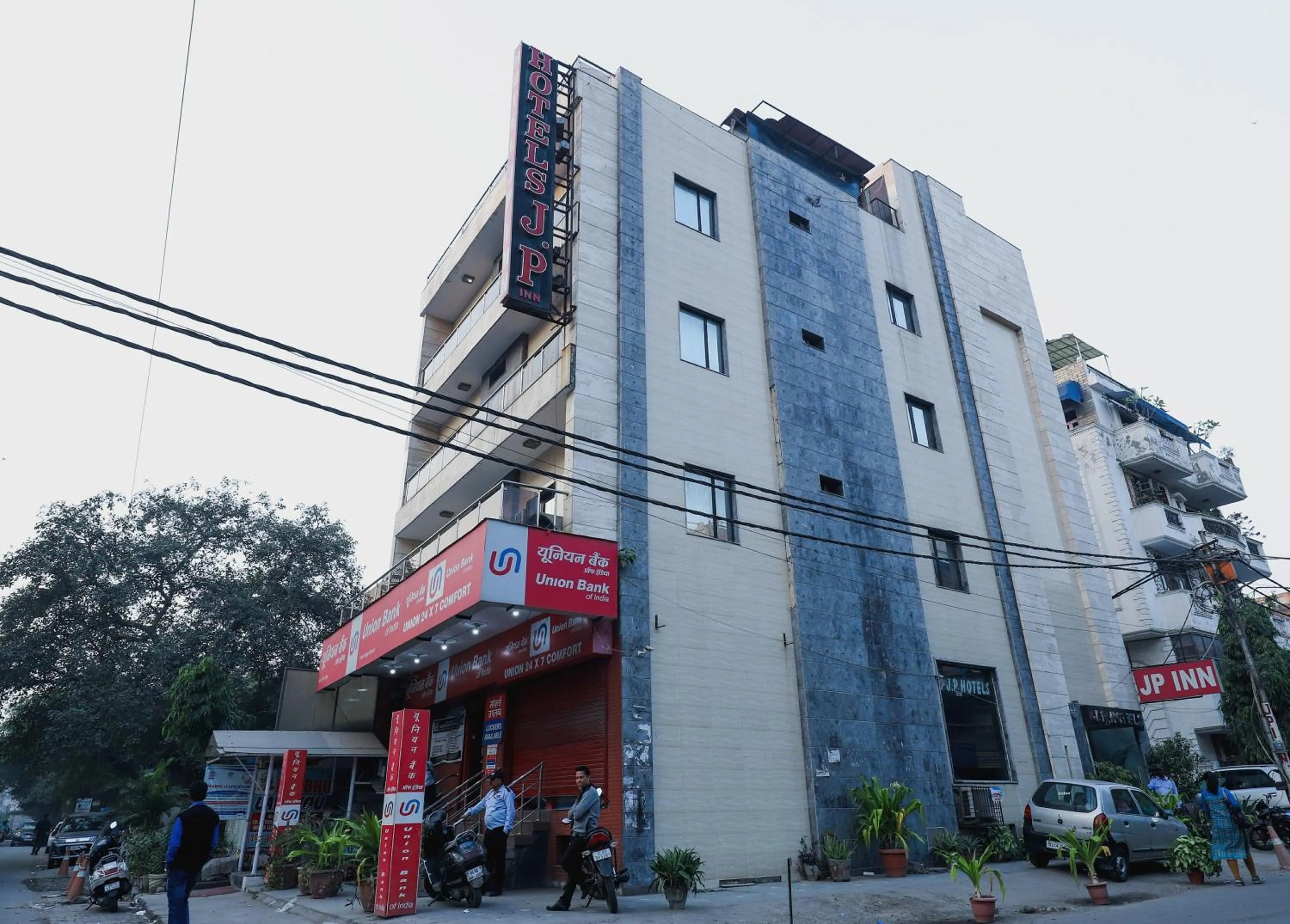 Facade/entrance in Hotel O J P Inn Near Patel Nagar Metro Station