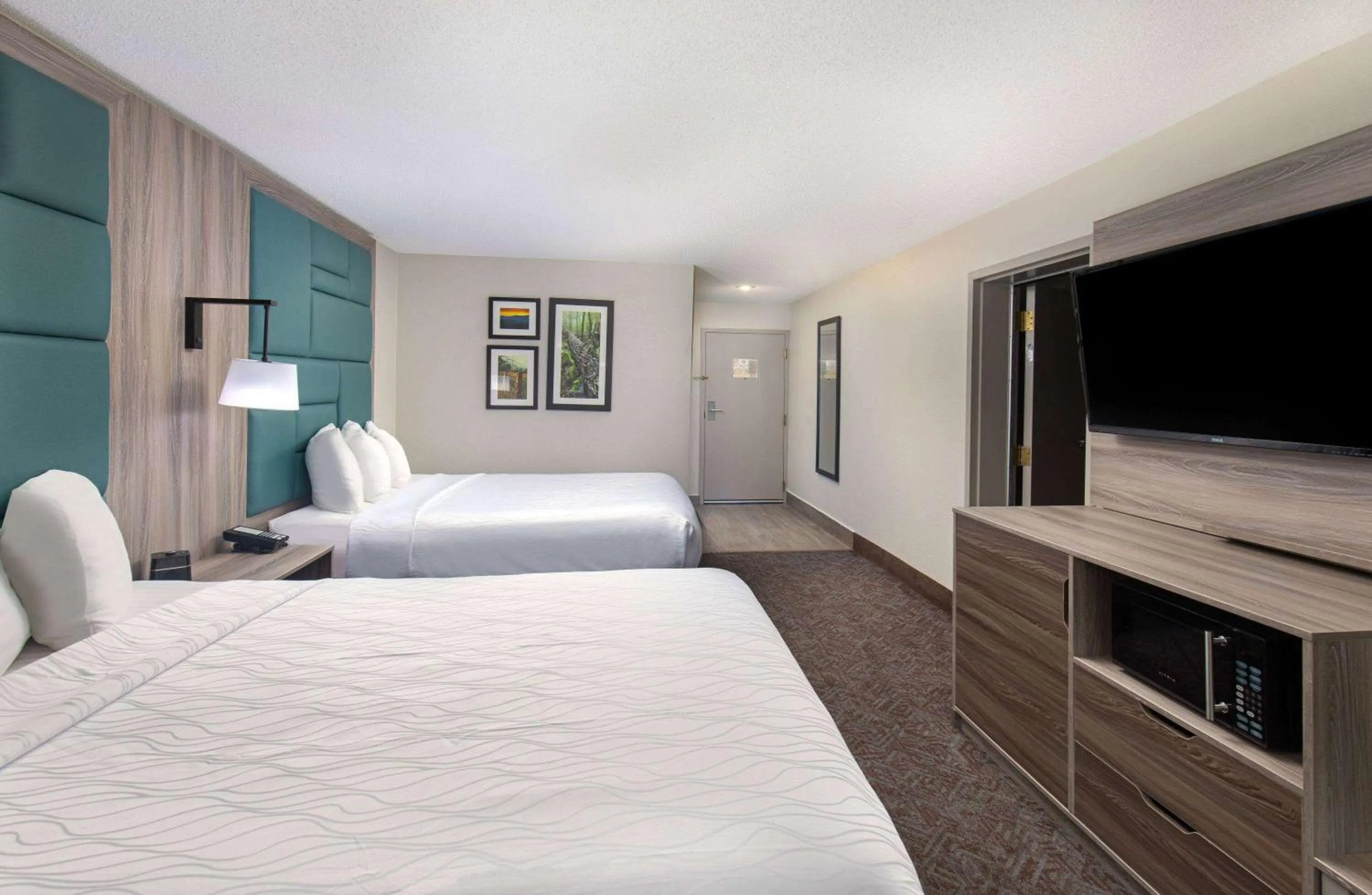 Bed in La Quinta Inn by Wyndham Pigeon Forge-Dollywood