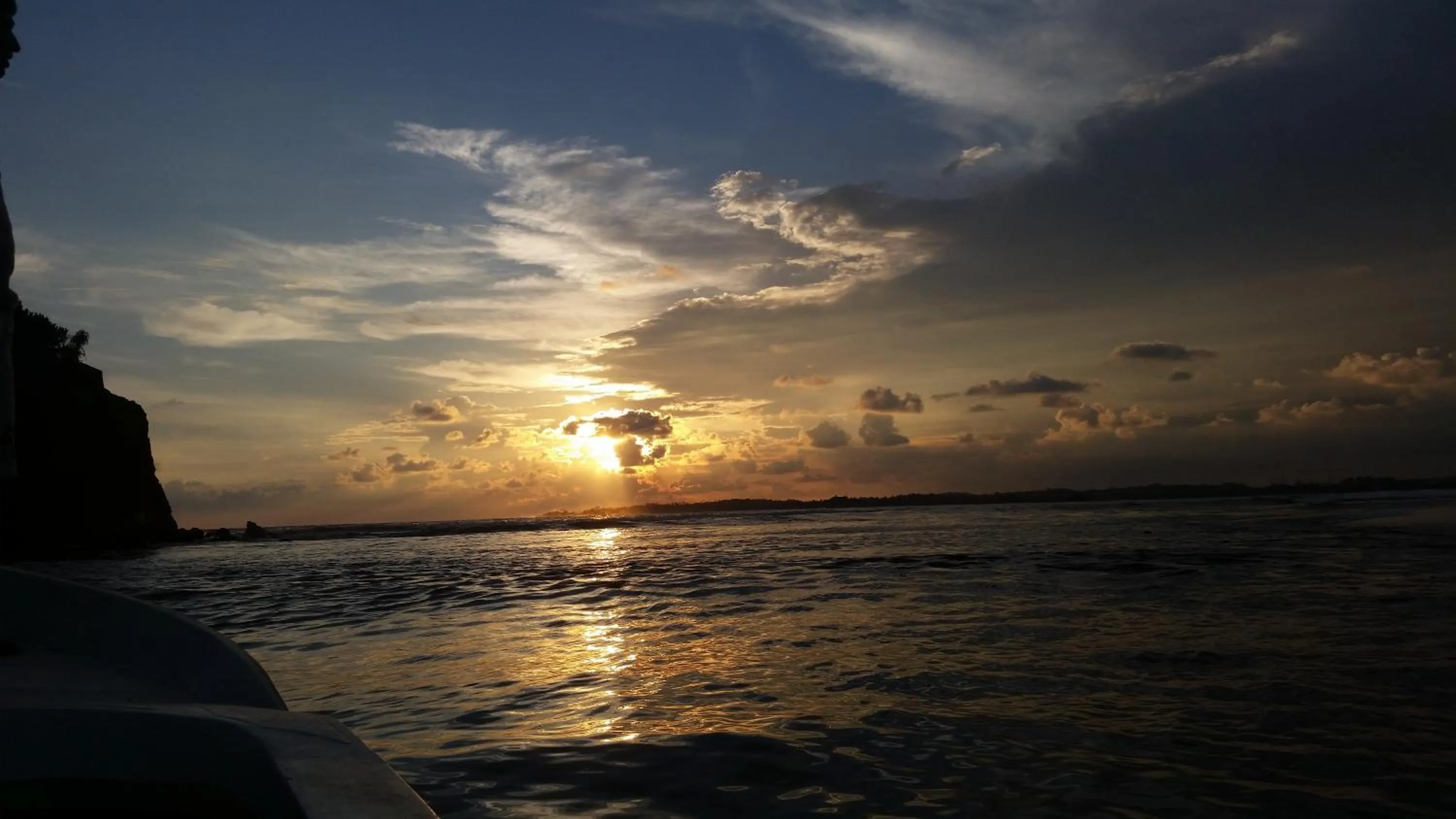 Natural landscape in Chill Bay Weligama