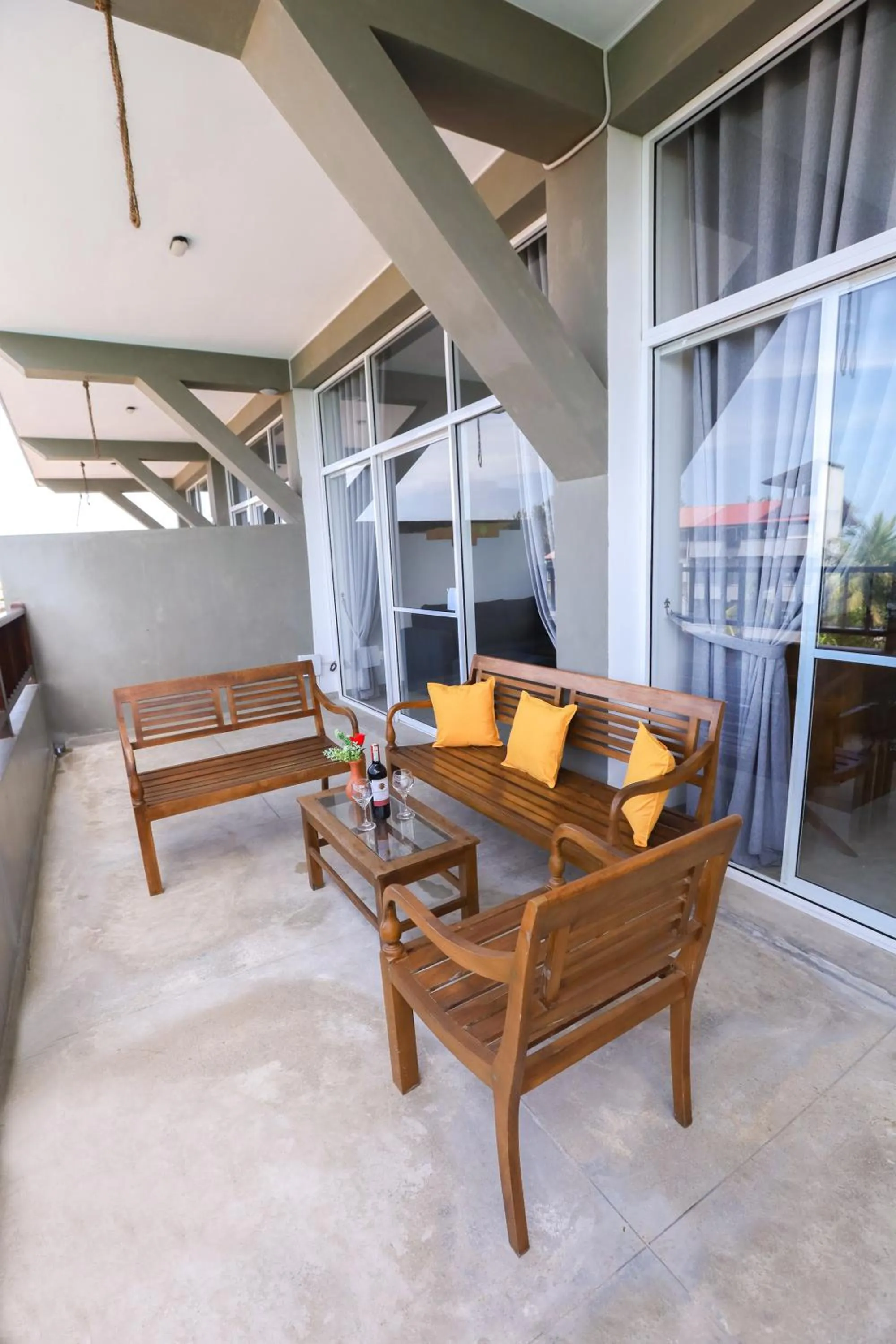 Balcony/Terrace in Chill Bay Weligama