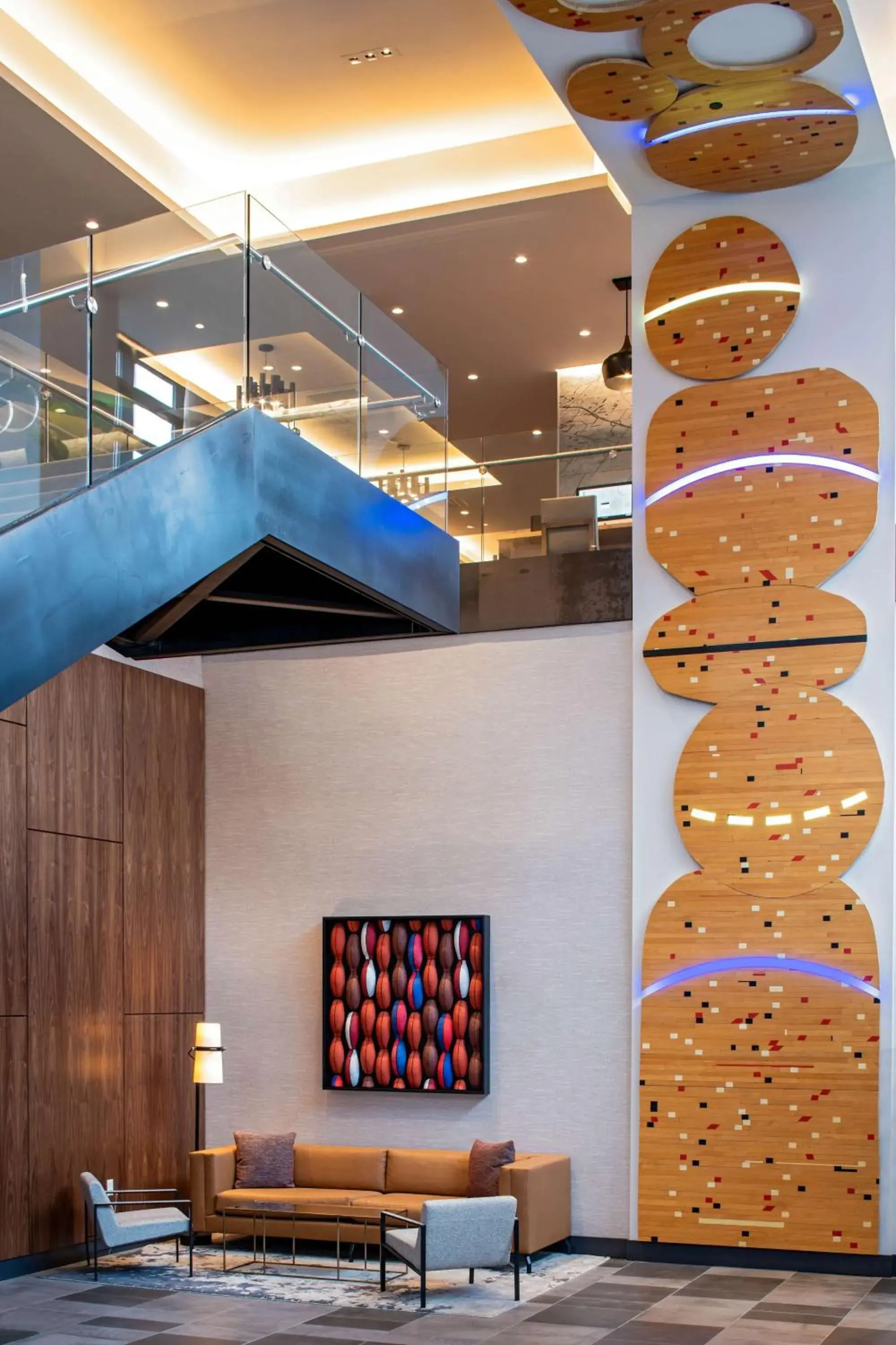 Lobby or reception in Hyatt Place Indianapolis Downtown Lobby or reception in Hyatt Place Indianapolis Downtown