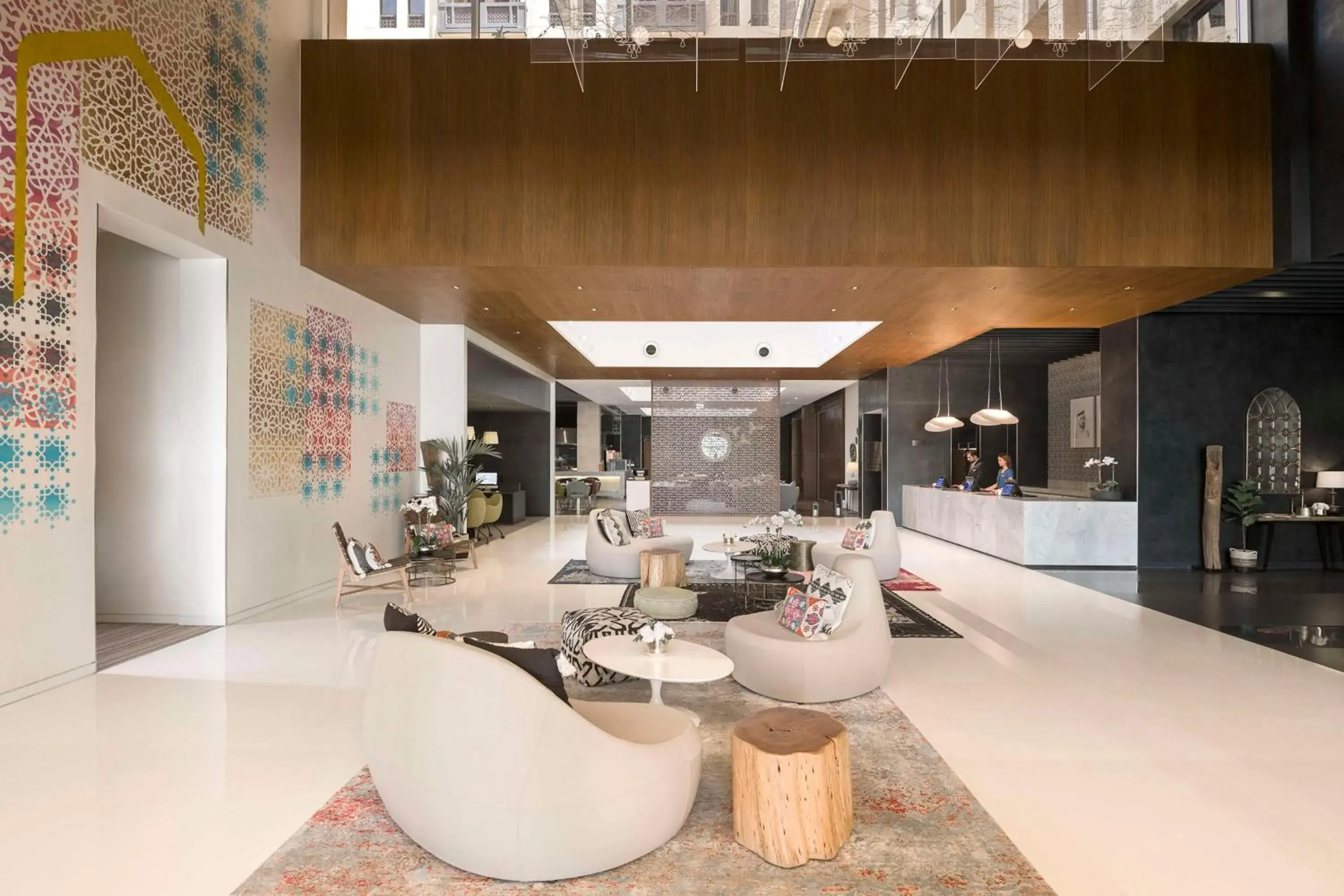 Lobby or reception in Hyatt Place Dubai Wasl District Lobby or reception in Hyatt Place Dubai Wasl District