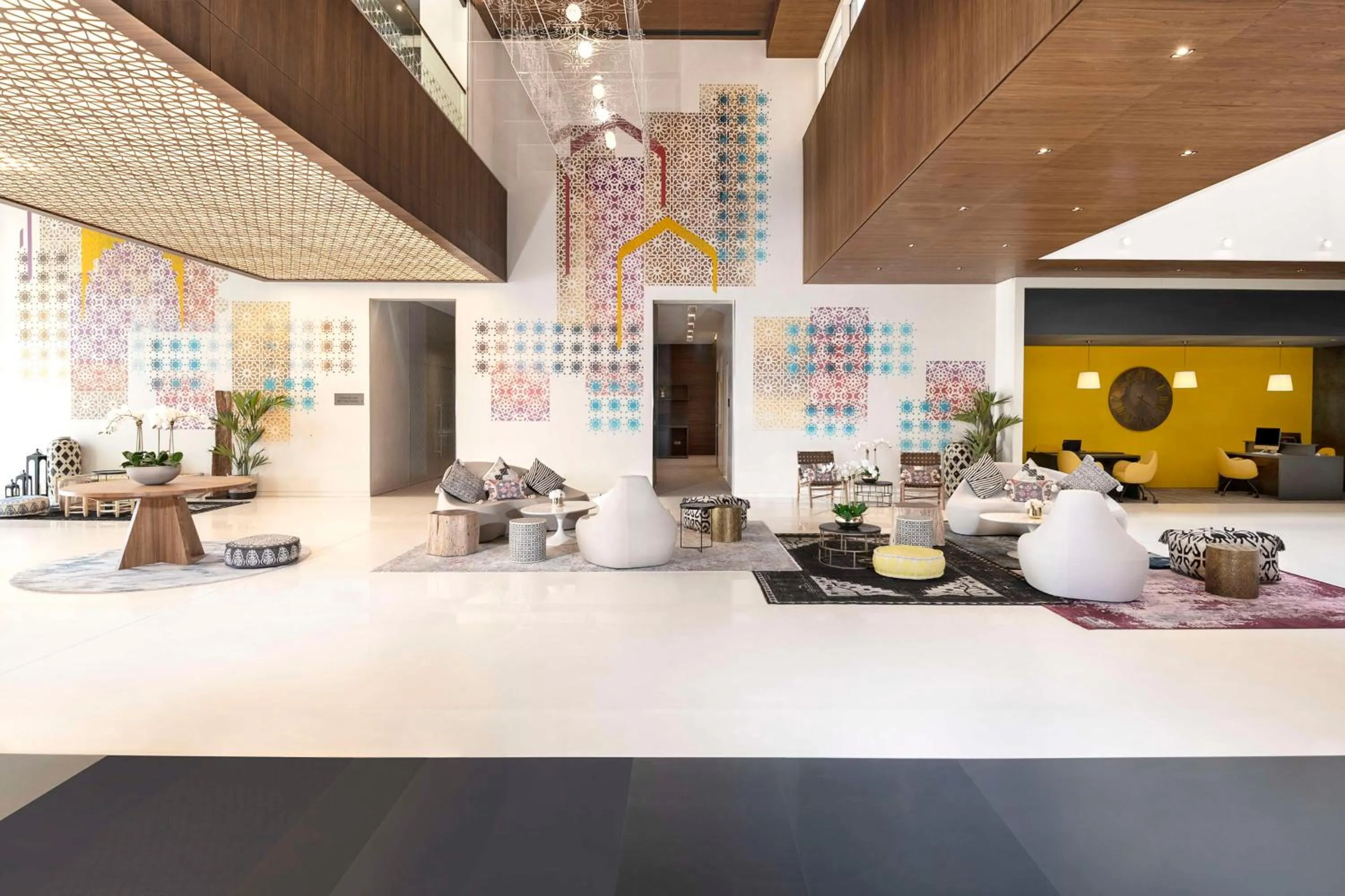 Lobby or reception in Hyatt Place Dubai Wasl District