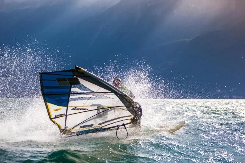 Windsurfing in Hotel Eden