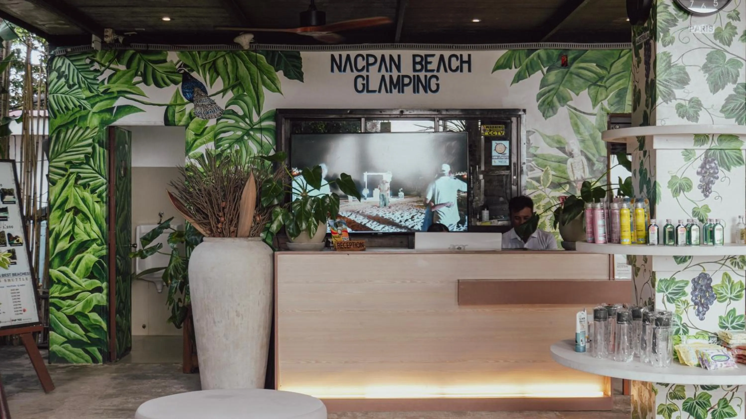 Lobby or reception in Nacpan Beach Glamping Managed by H Hospitality Group
