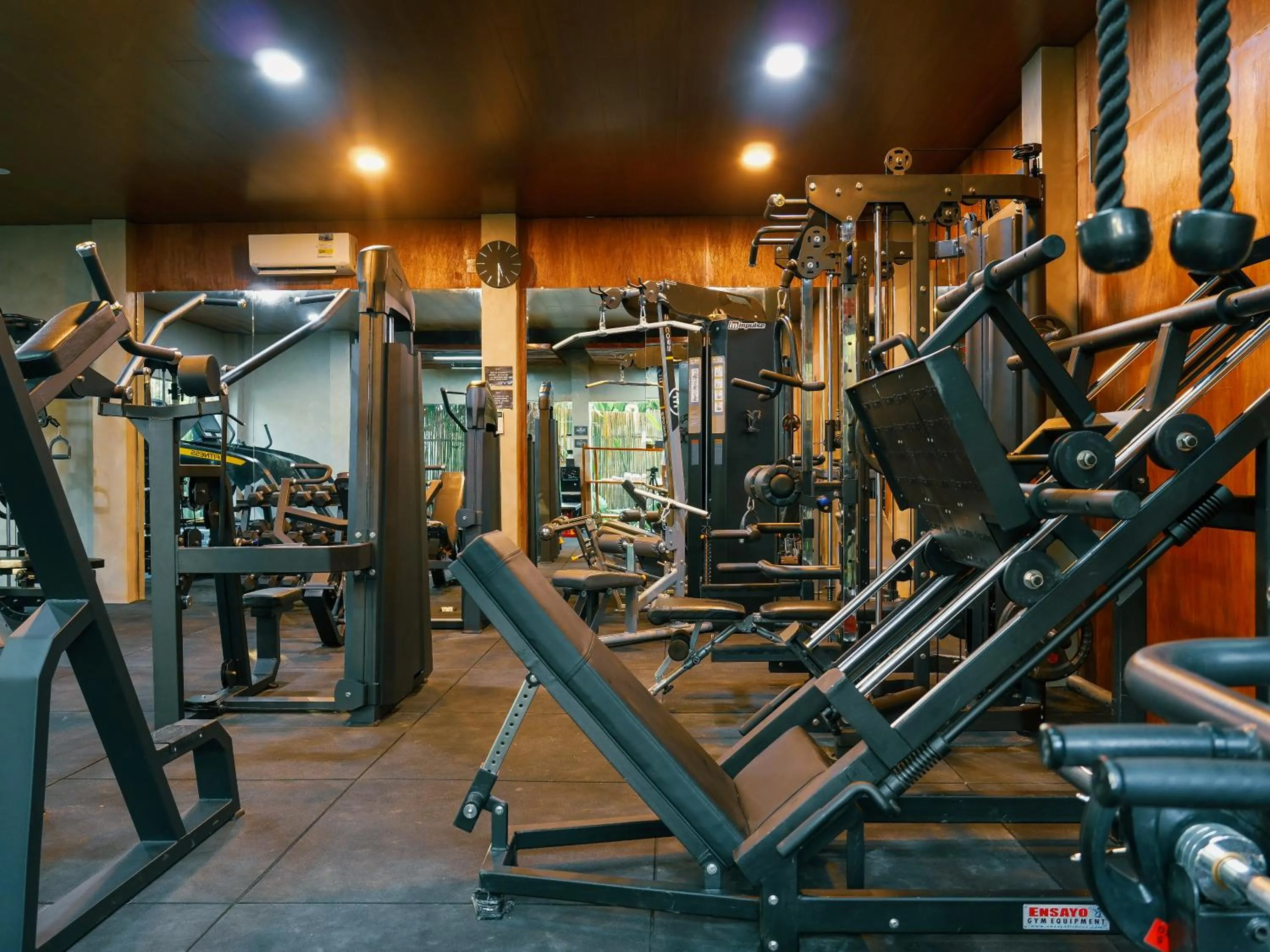 Fitness centre/facilities in Nacpan Beach Glamping Managed by H Hospitality Group
