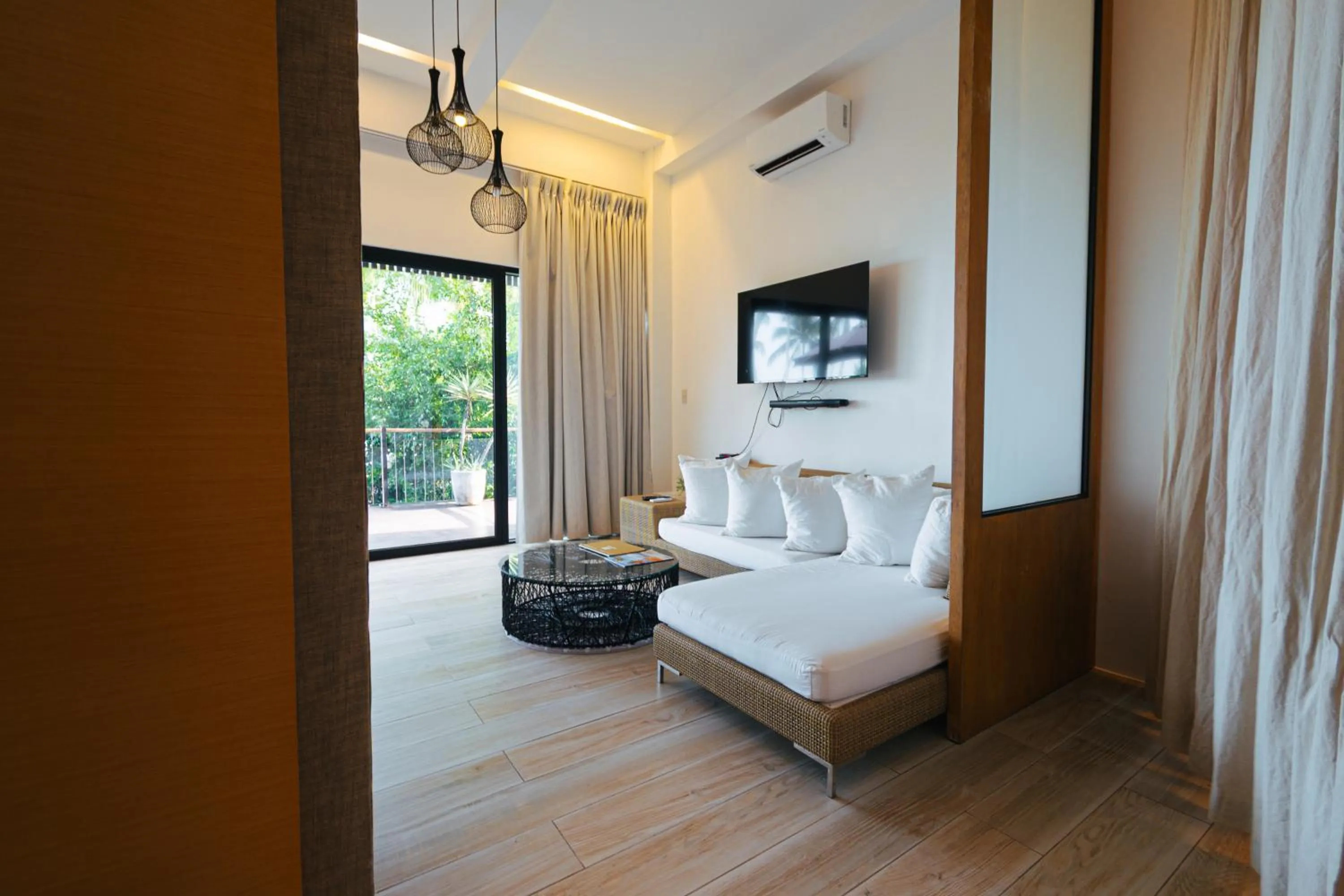 Bed in Nacpan Beach Glamping Managed by H Hospitality Group