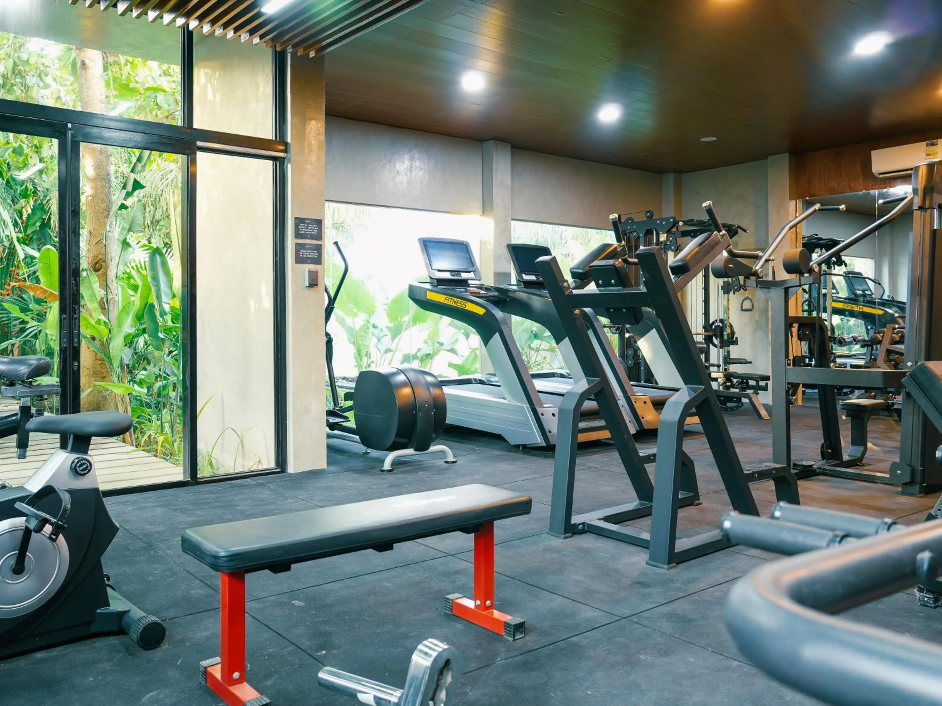 Fitness centre/facilities in Nacpan Beach Glamping Managed by H Hospitality Group
