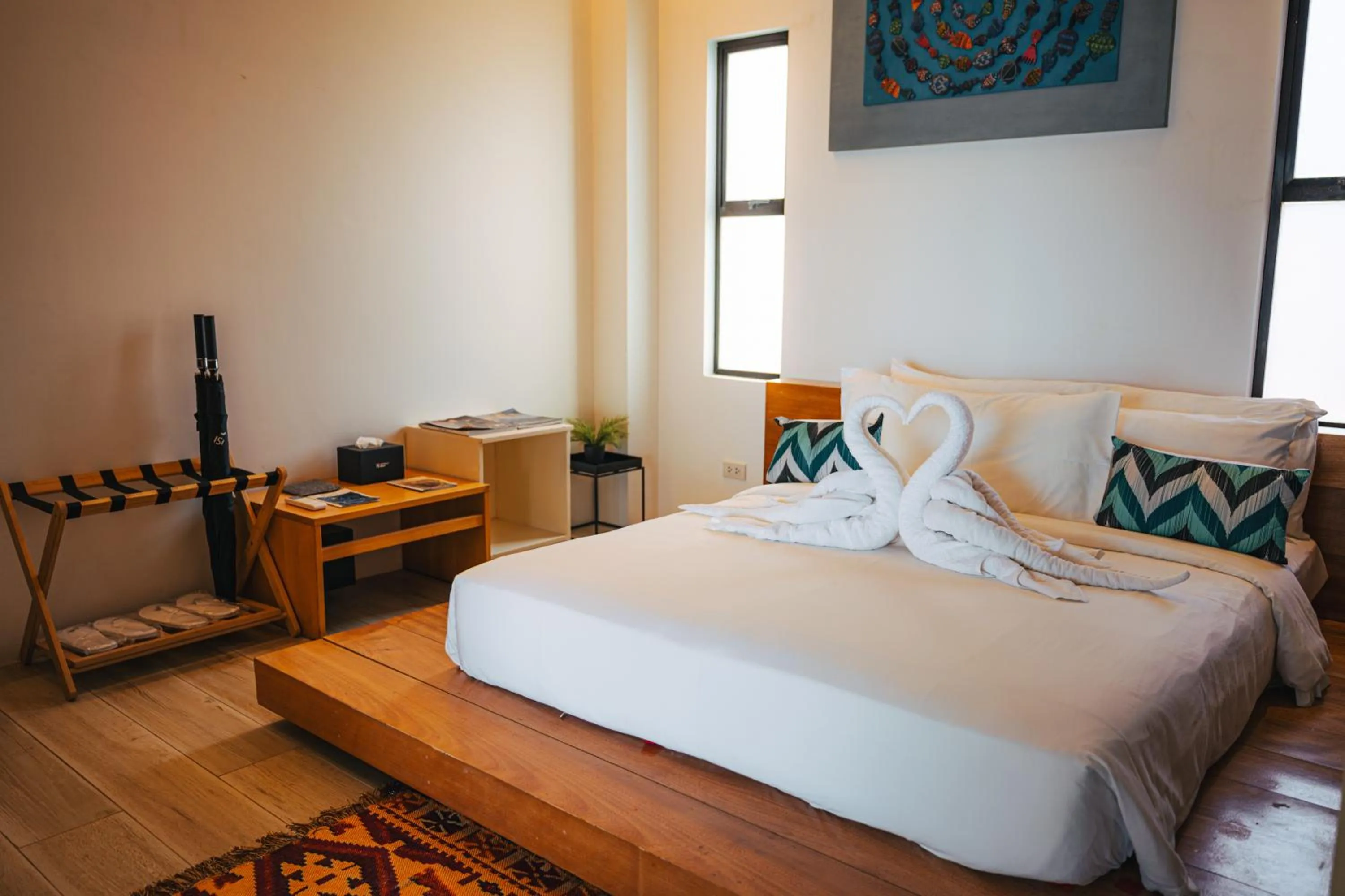 Bed in Nacpan Beach Glamping Managed by H Hospitality Group