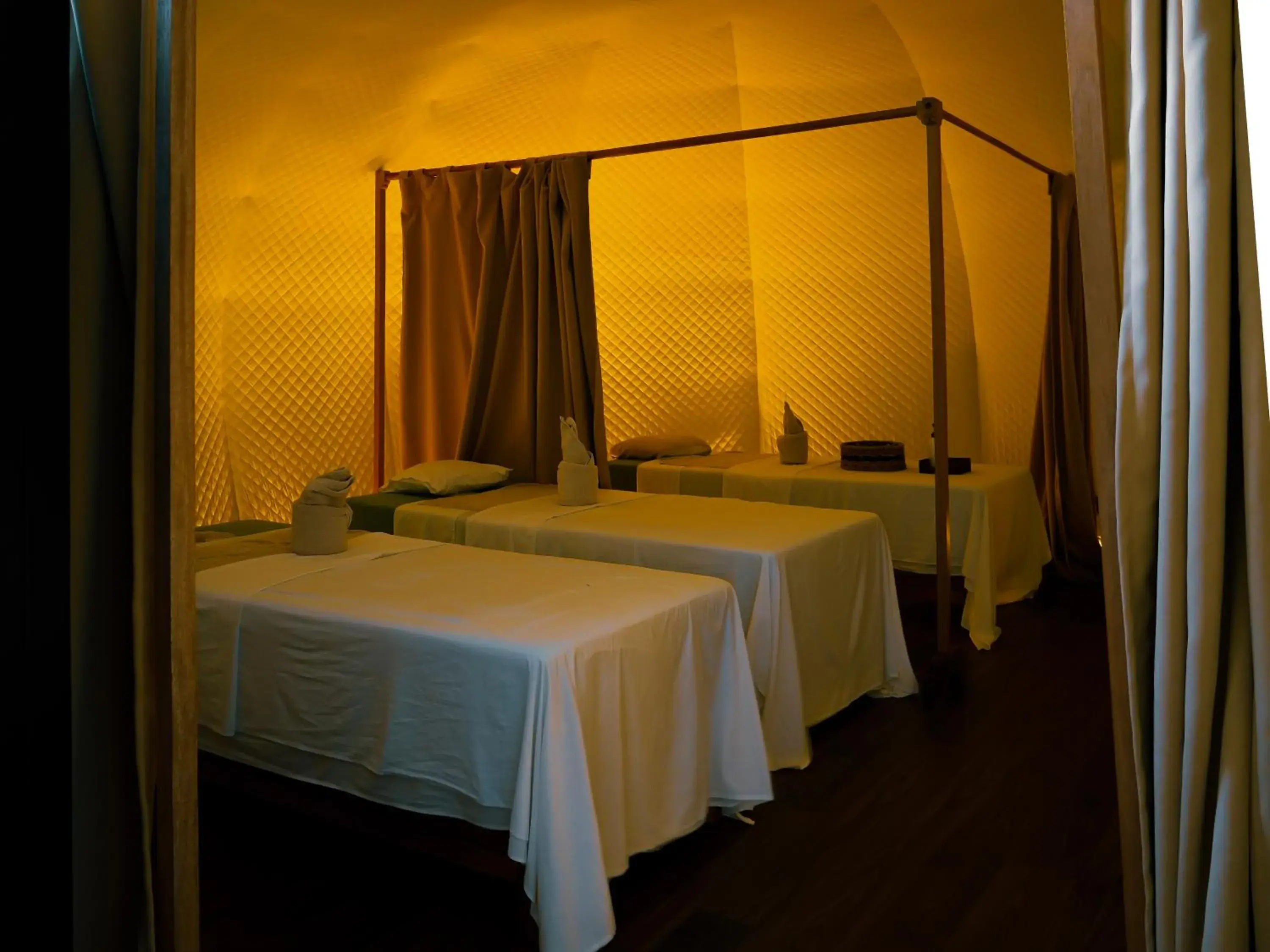 Spa and wellness centre/facilities, Bed in Nacpan Beach Glamping Managed by H Hospitality Group Spa and wellness centre/facilities, Bed in Nacpan Beach Glamping Managed by H Hospitality Group