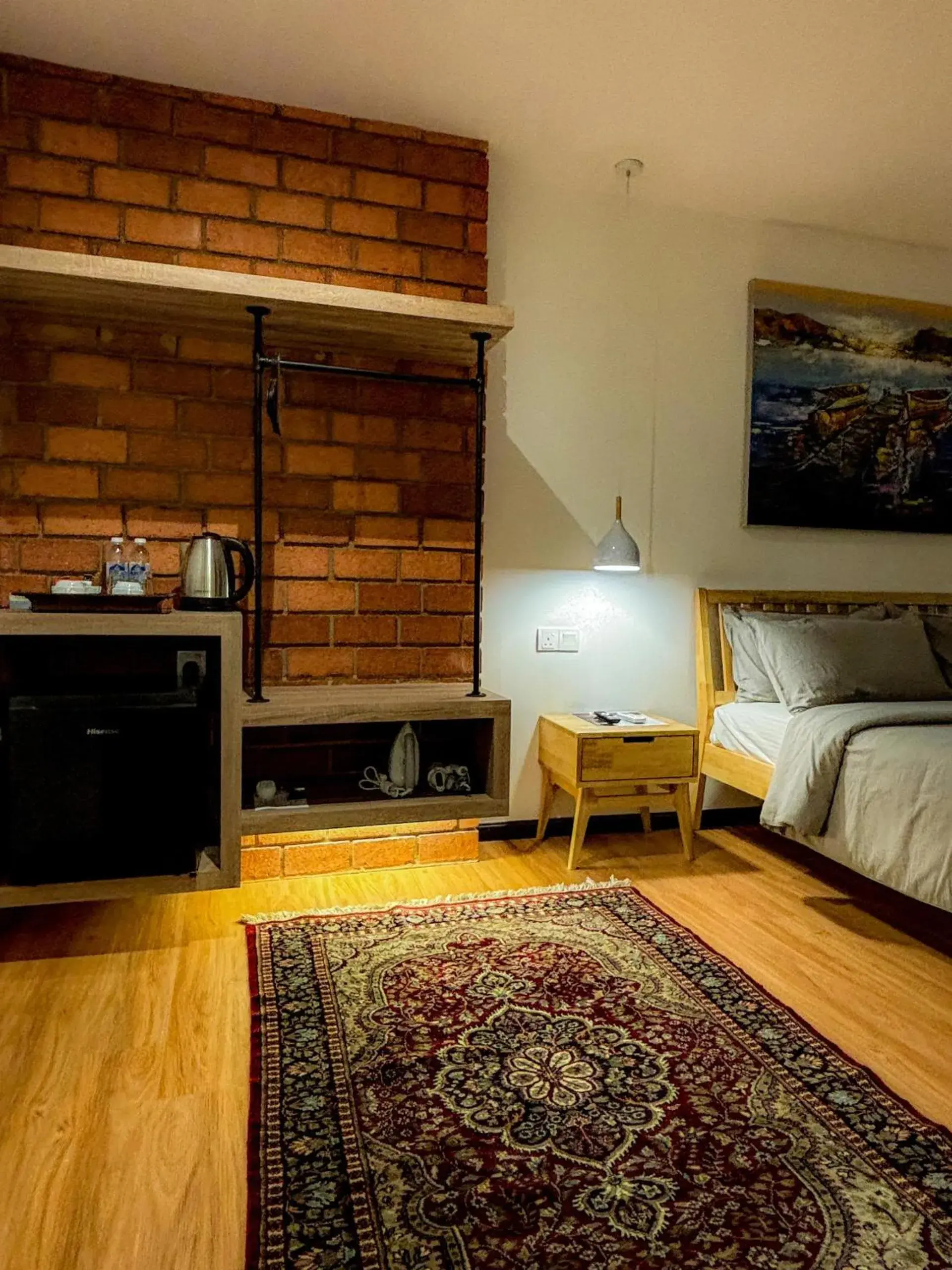 Bed in Arch Studio Cenang Bed in Arch Studio Cenang