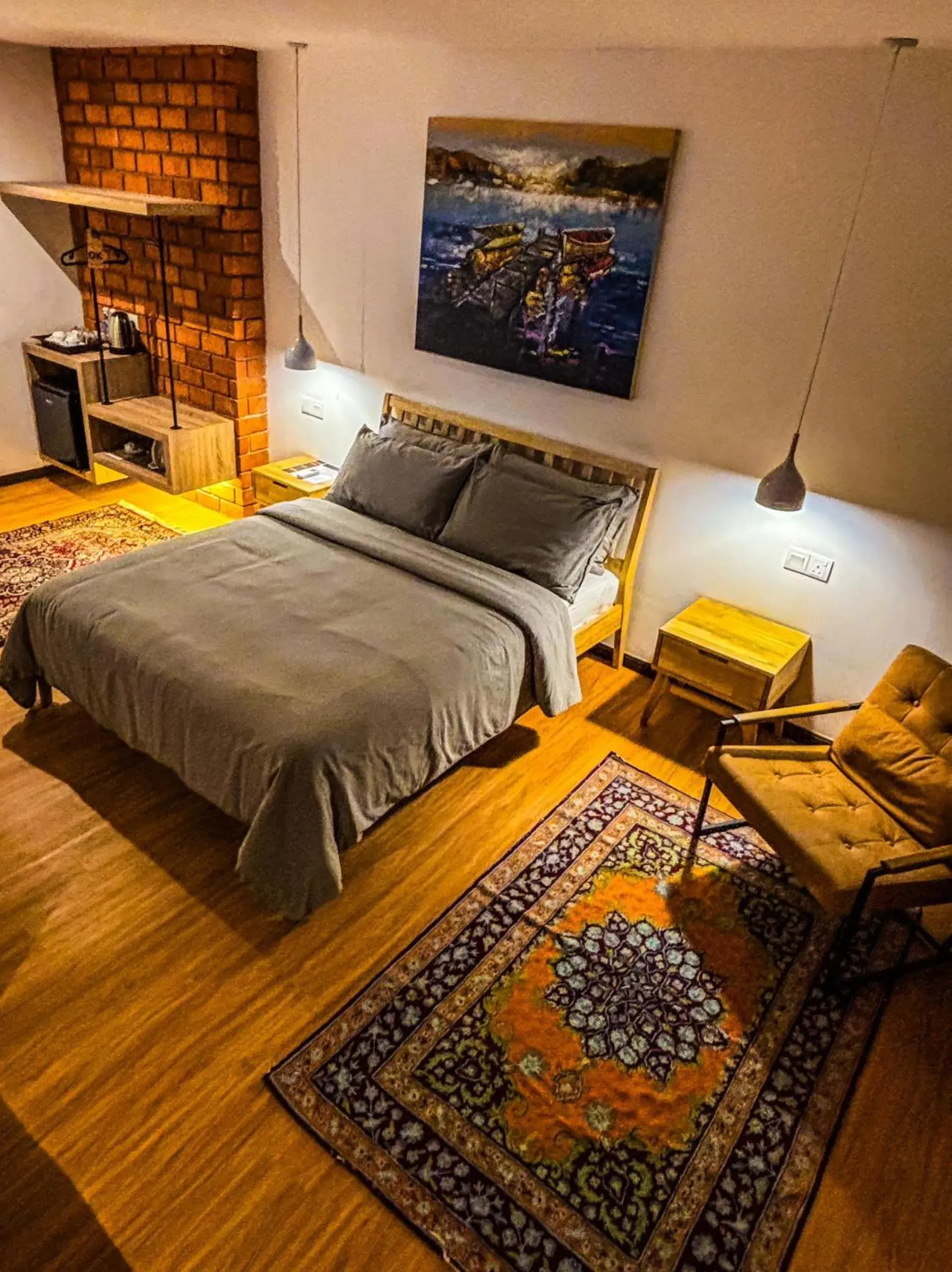 Bed in Arch Studio Cenang Bed in Arch Studio Cenang