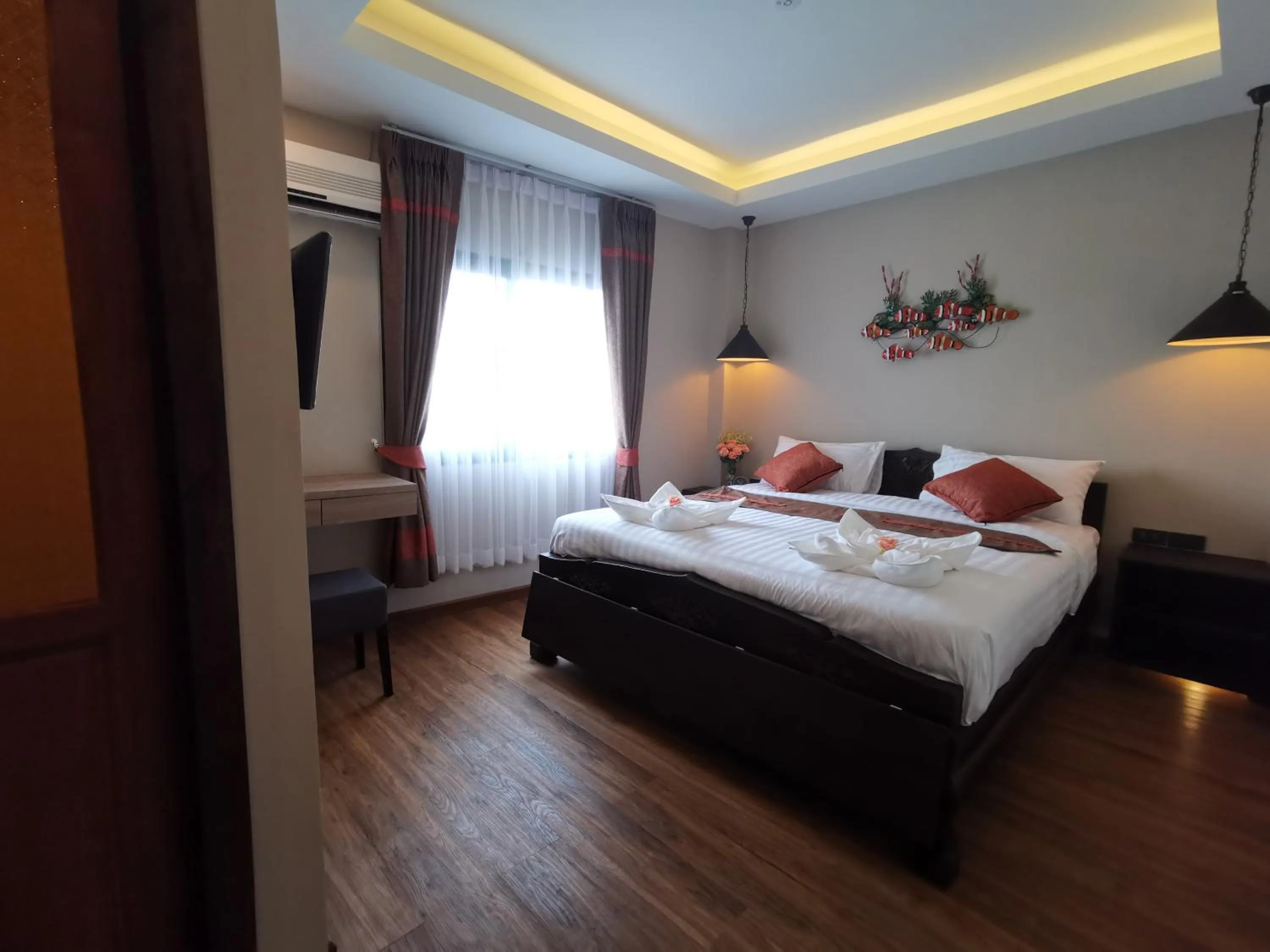 Photo of the whole room, Bed in Fang Chiang Mai โรงแรมแฟงเชียงใหม่