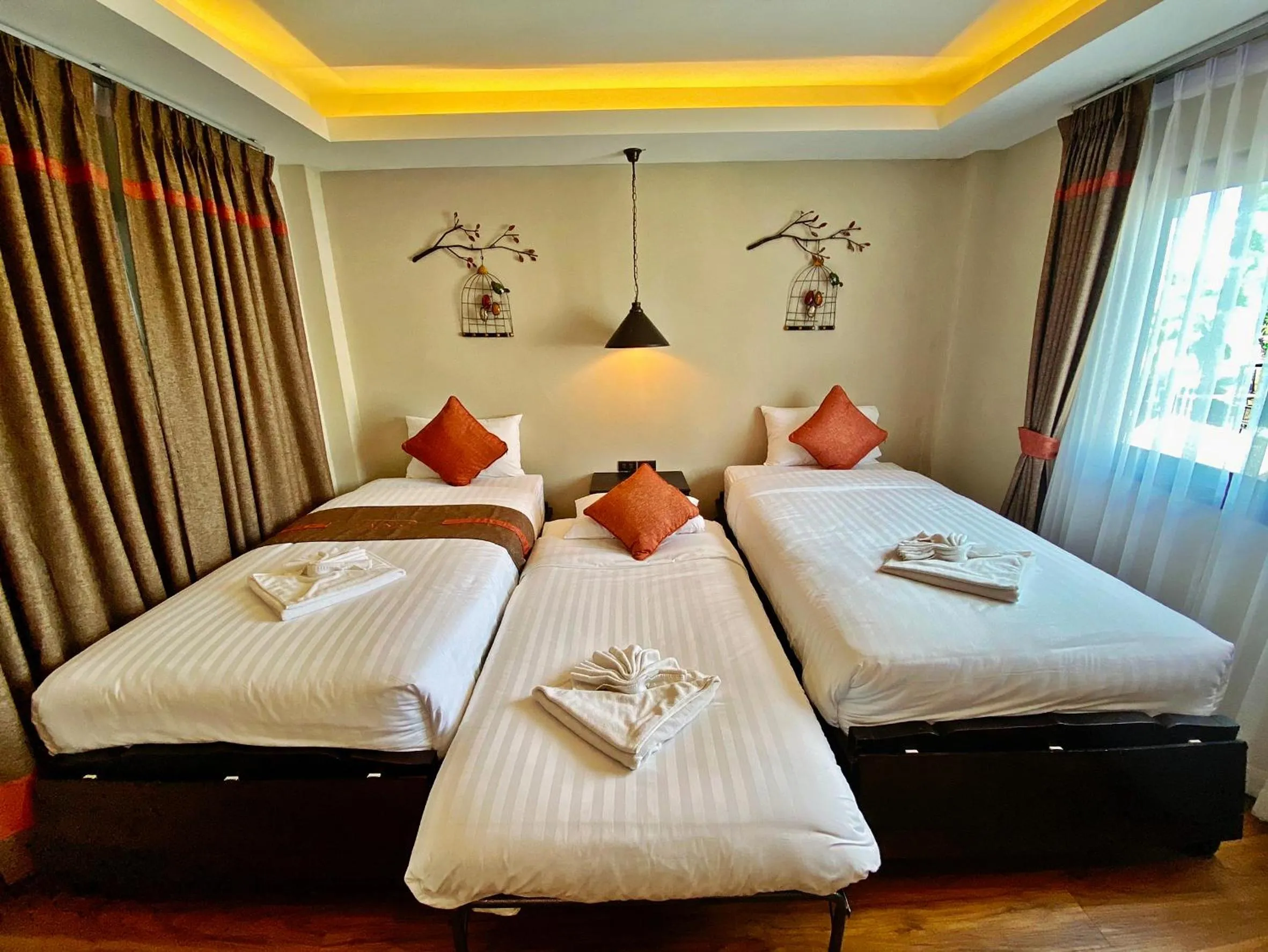 Bed in Fang Chiang Mai โรงแรมแฟงเชียงใหม่