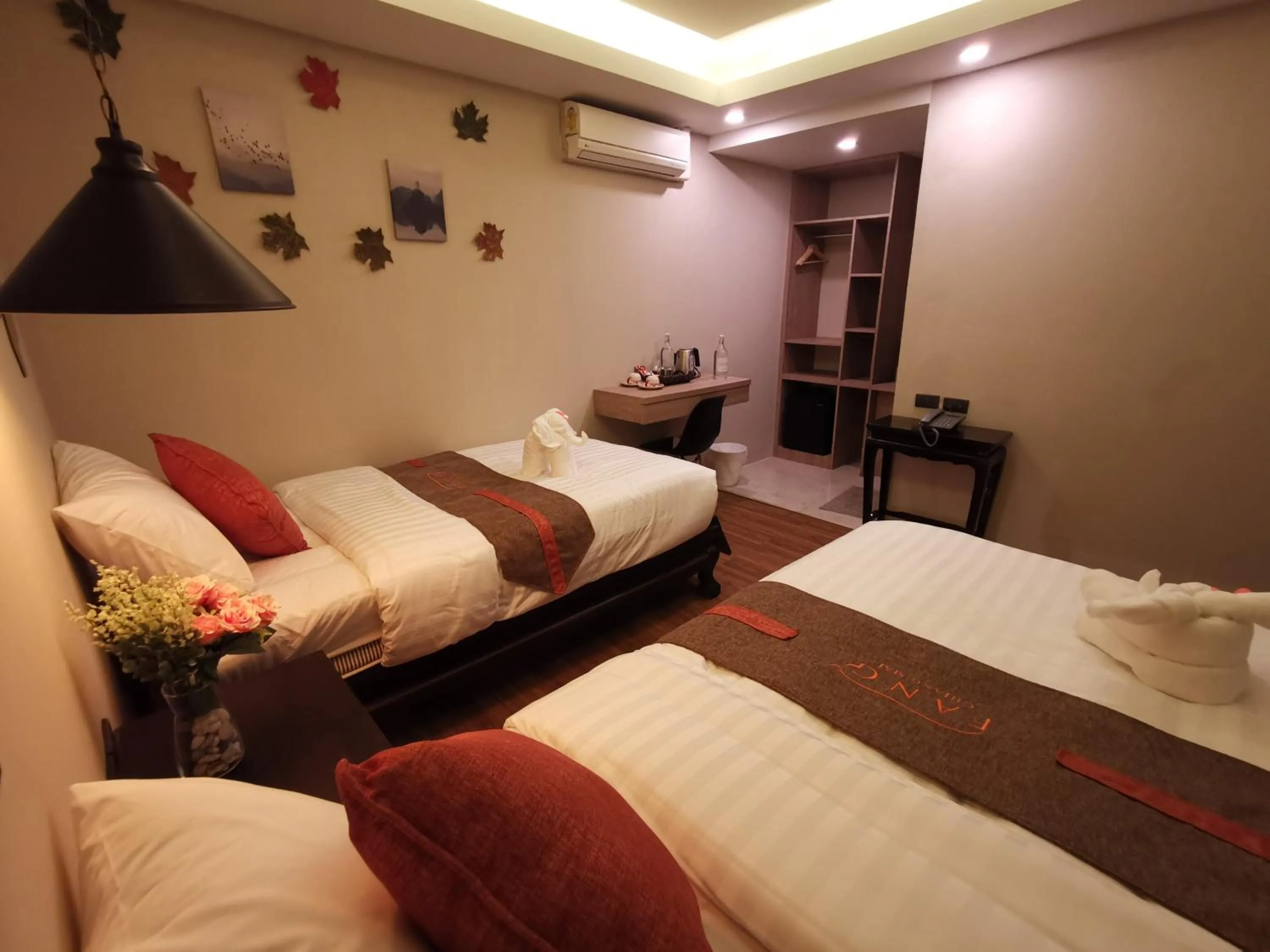 Bed in Fang Chiang Mai โรงแรมแฟงเชียงใหม่
