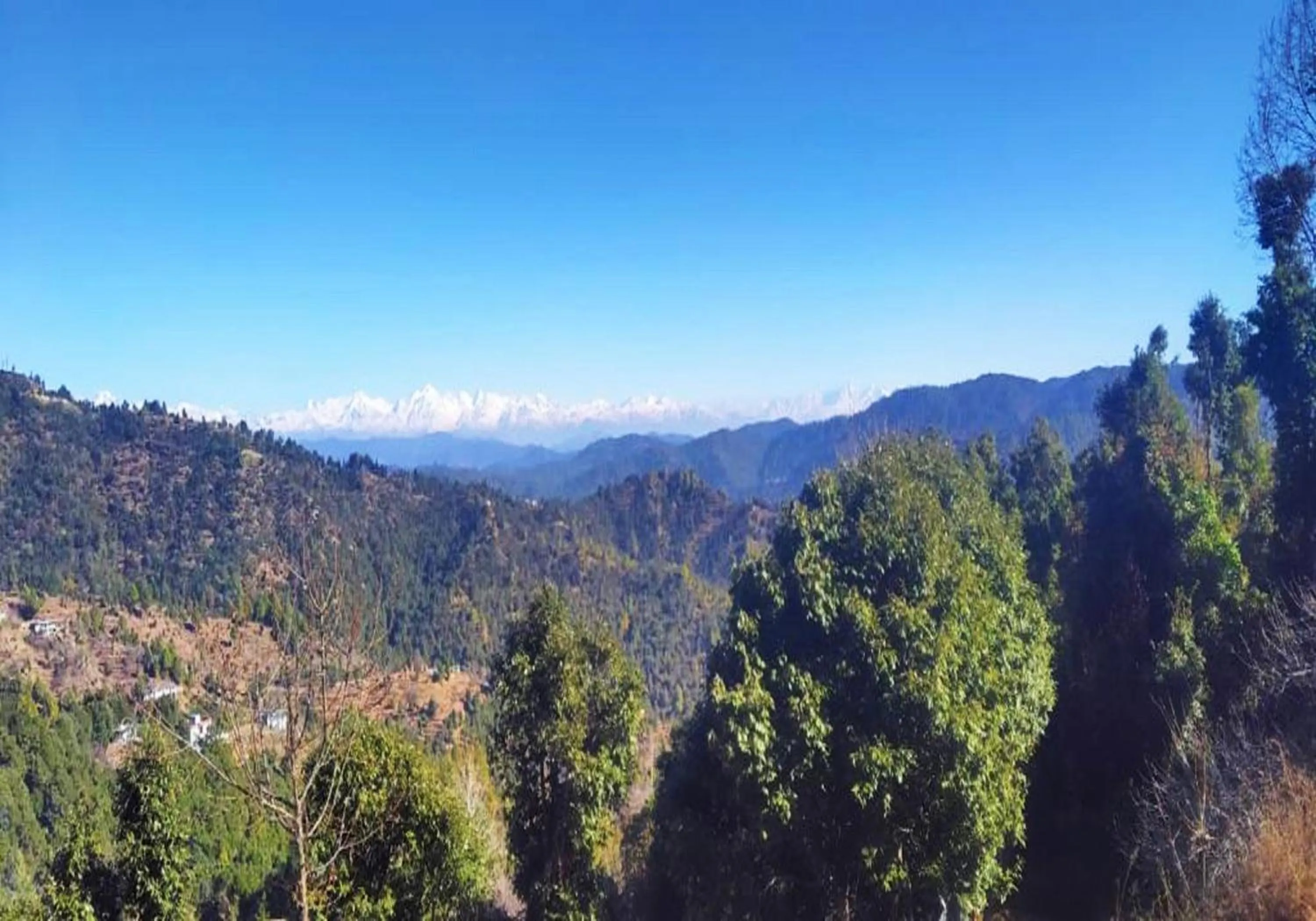 Mountain view in Khushi Cottage