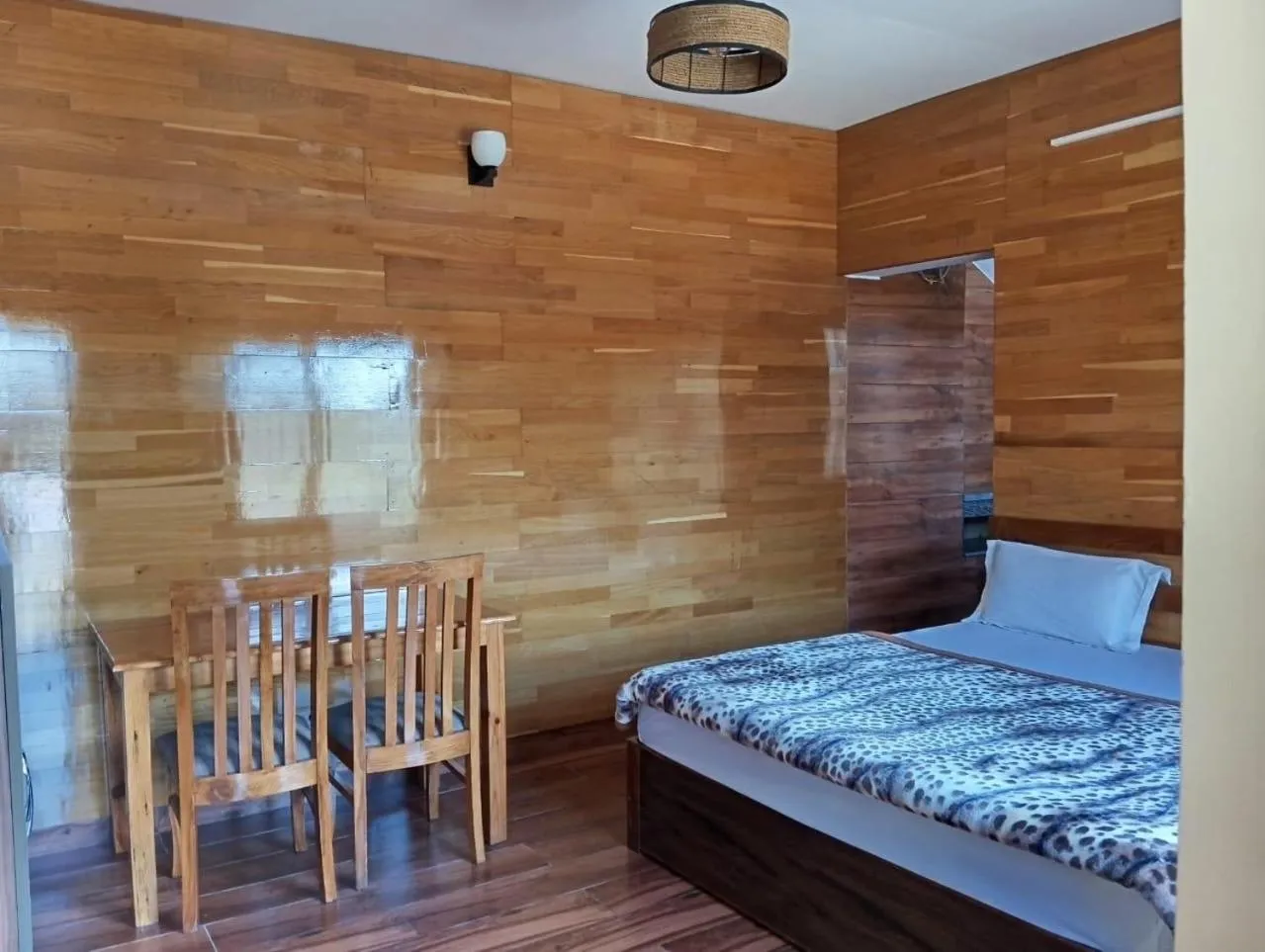 Bed in Khushi Cottage