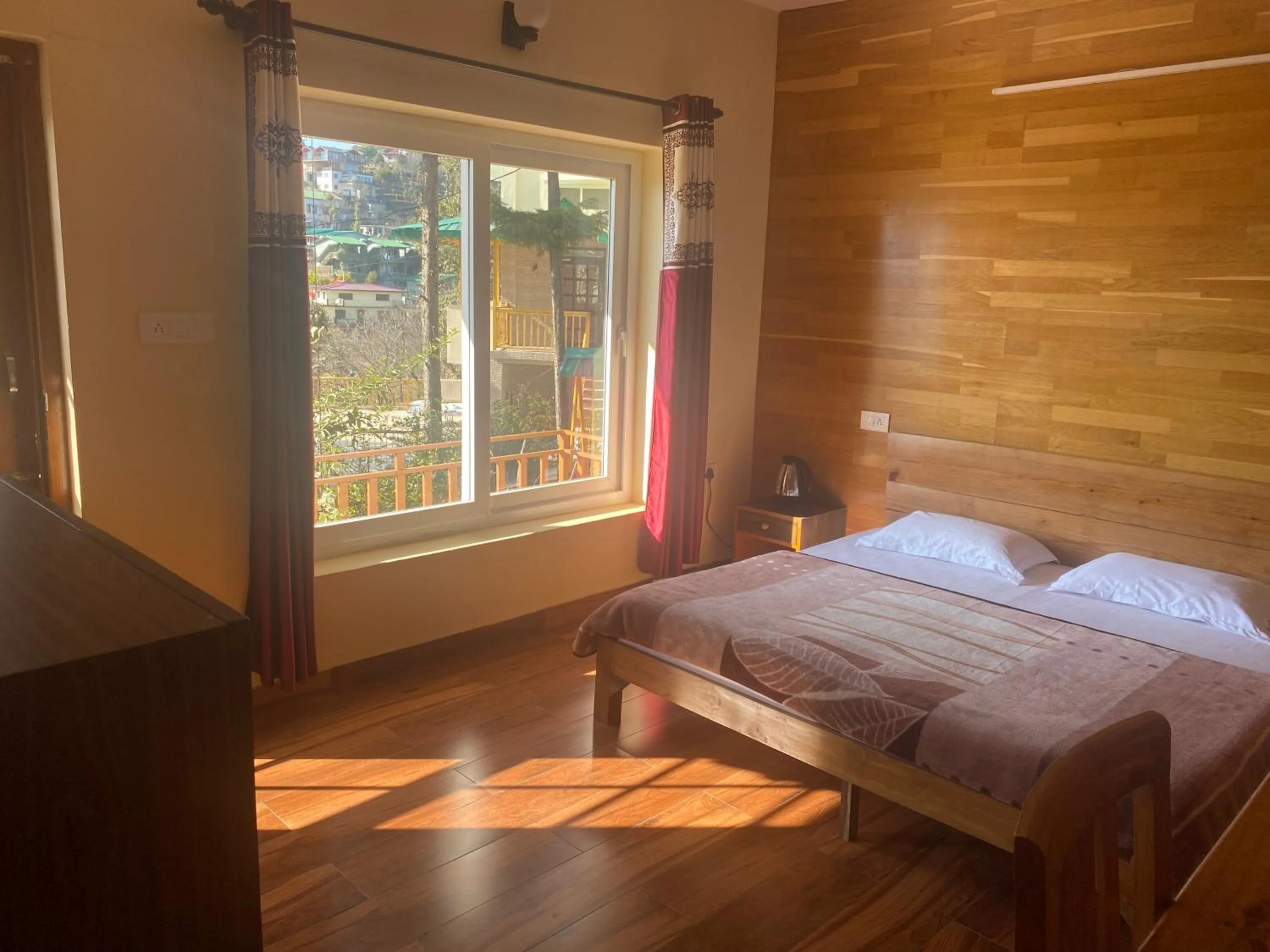 Bed in Khushi Cottage