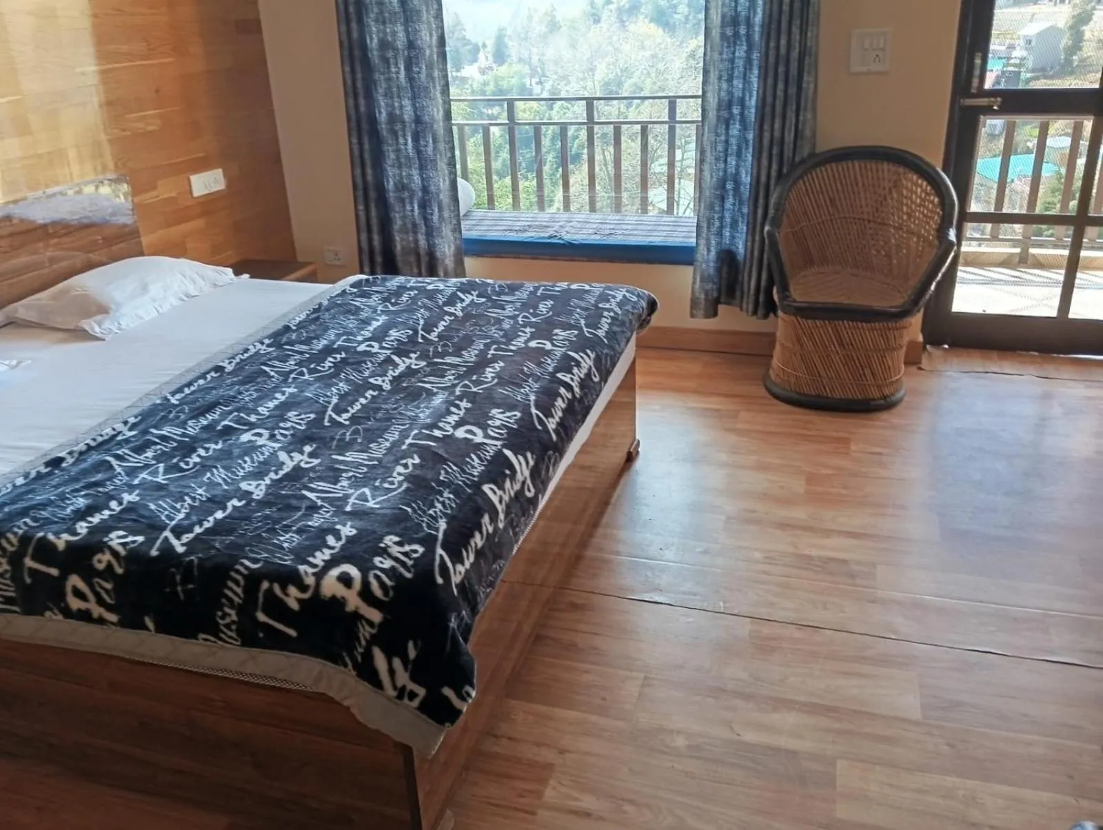 Bed in Khushi Cottage