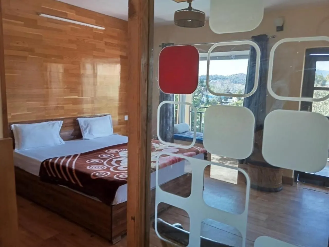 Bed in Khushi Cottage