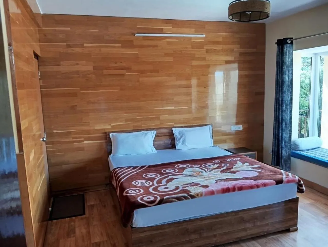Bed in Khushi Cottage