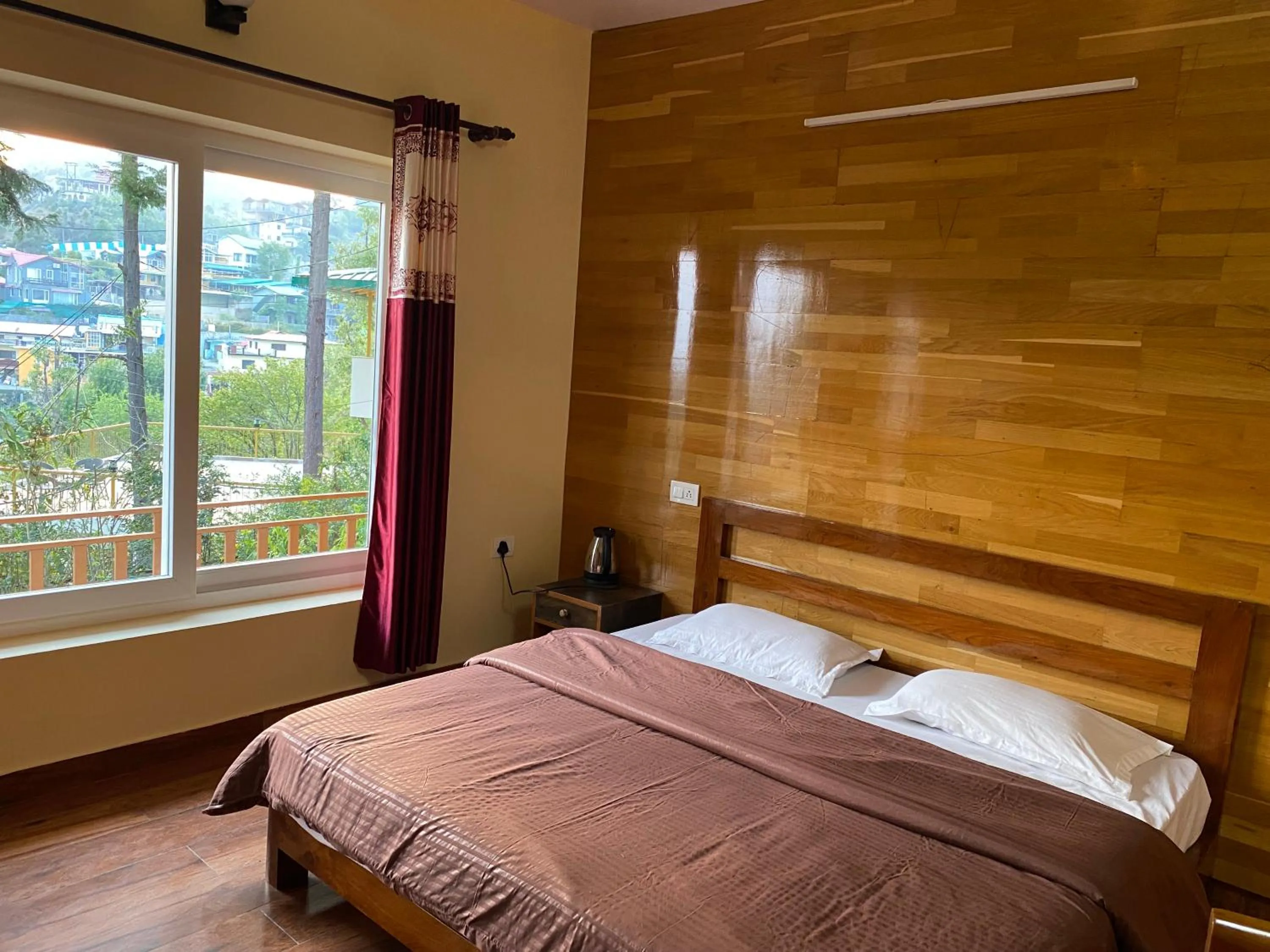 Bed in Khushi Cottage