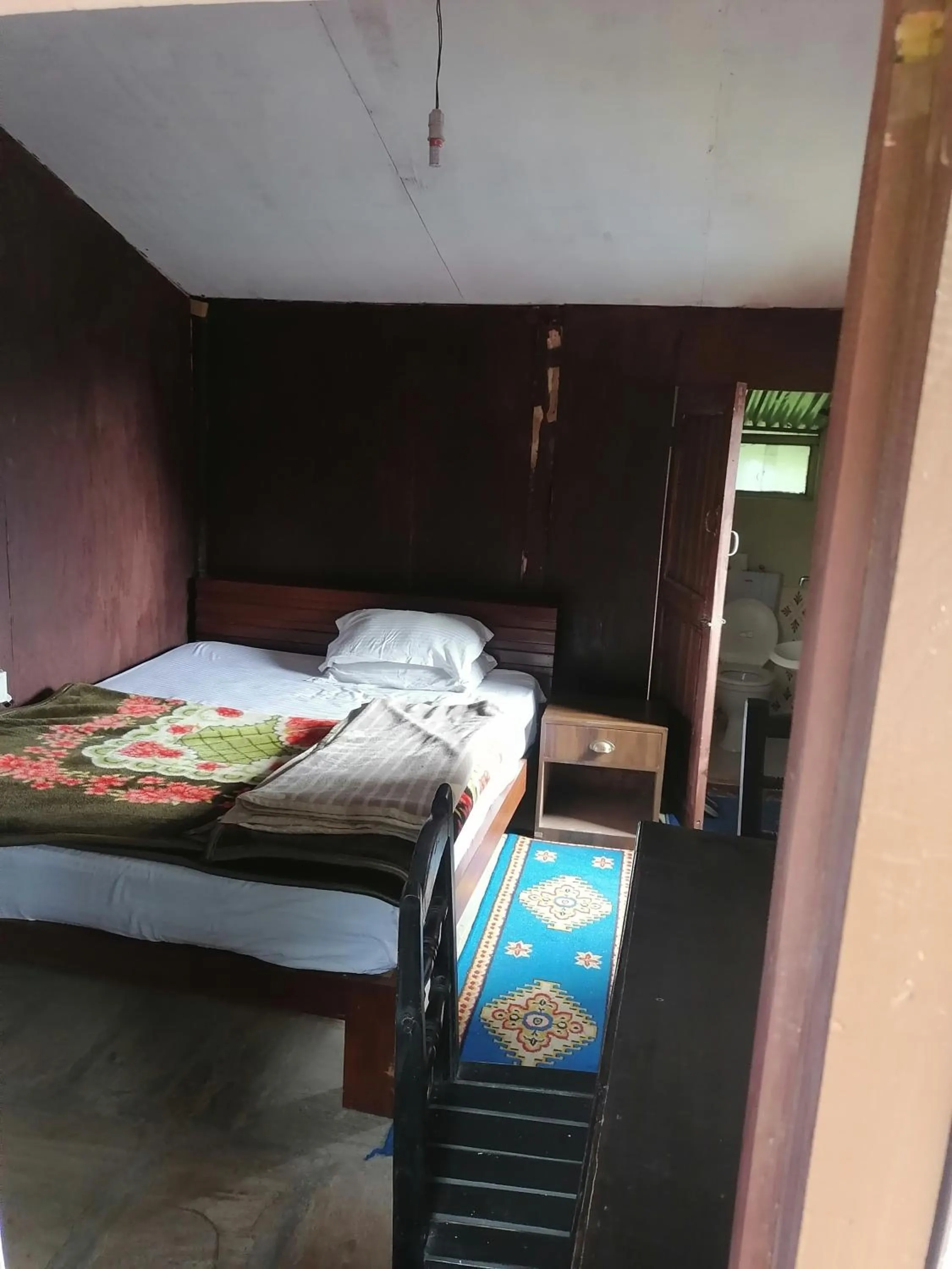 Budget Twin Room - single occupancy in Jungle Crown Organic Homestay