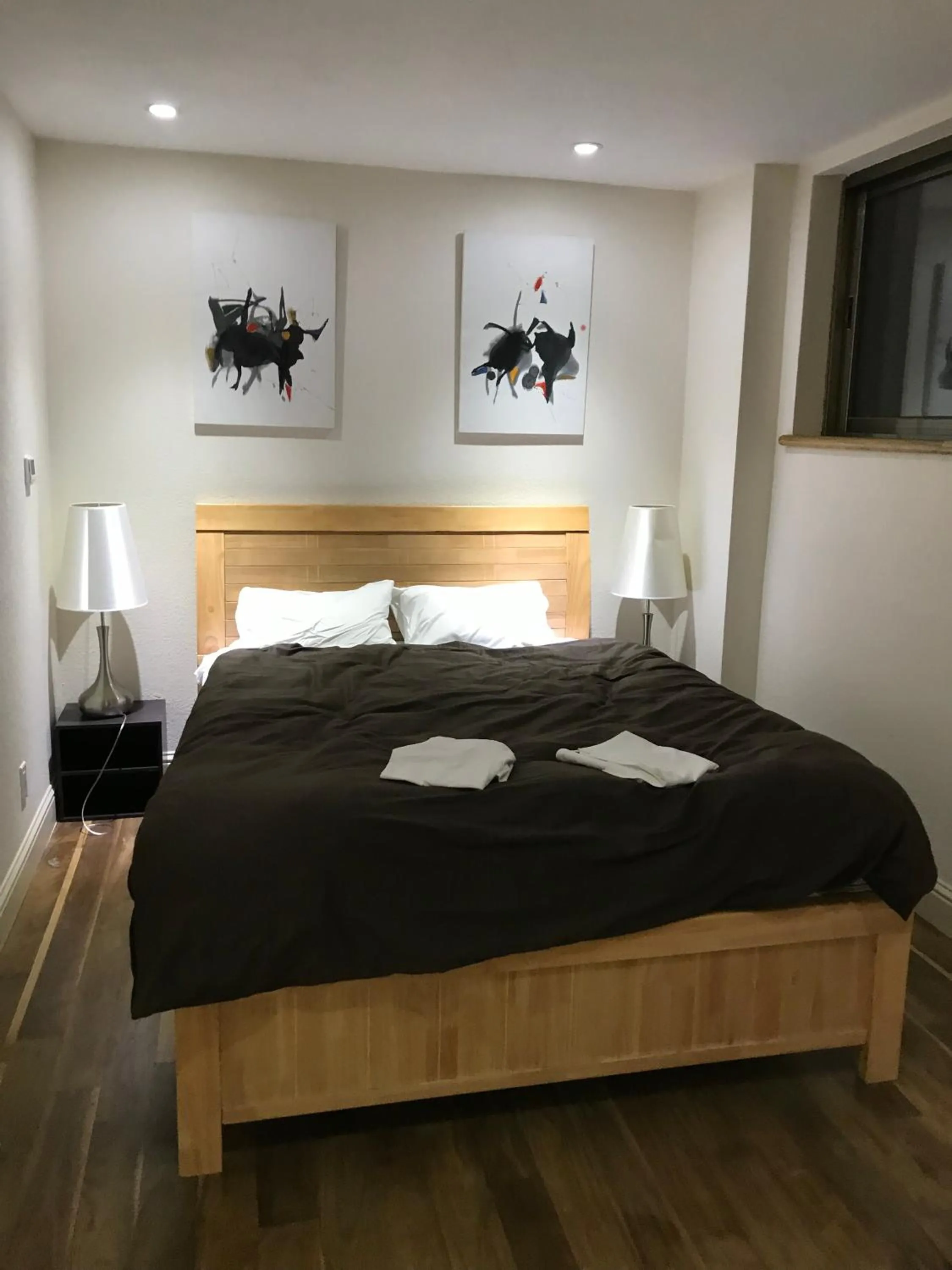 Bed in Hakuba West Coast Inn, Villa