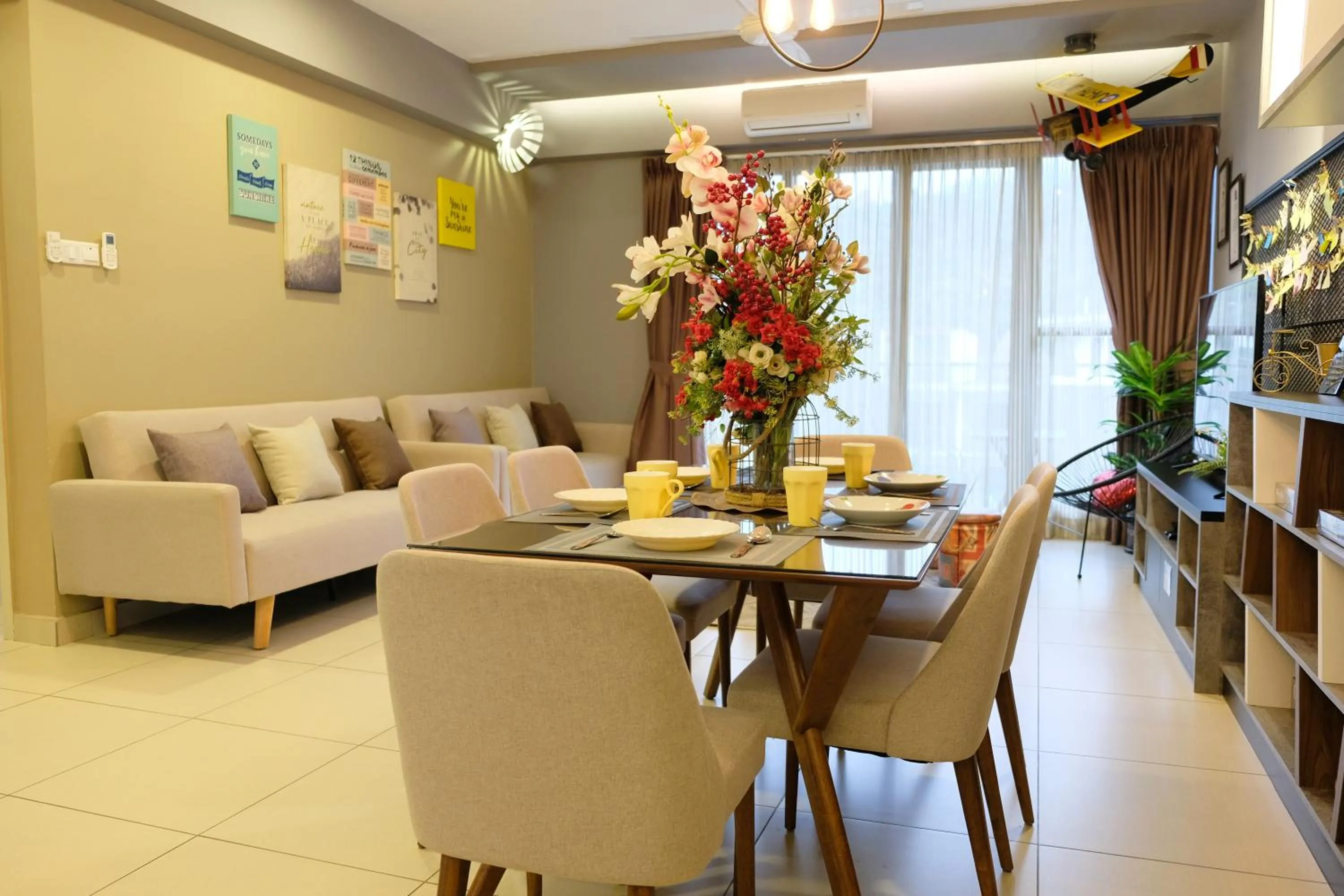 Dining area in 92 Homestay 3 Bedrooms Midhills Genting Highland