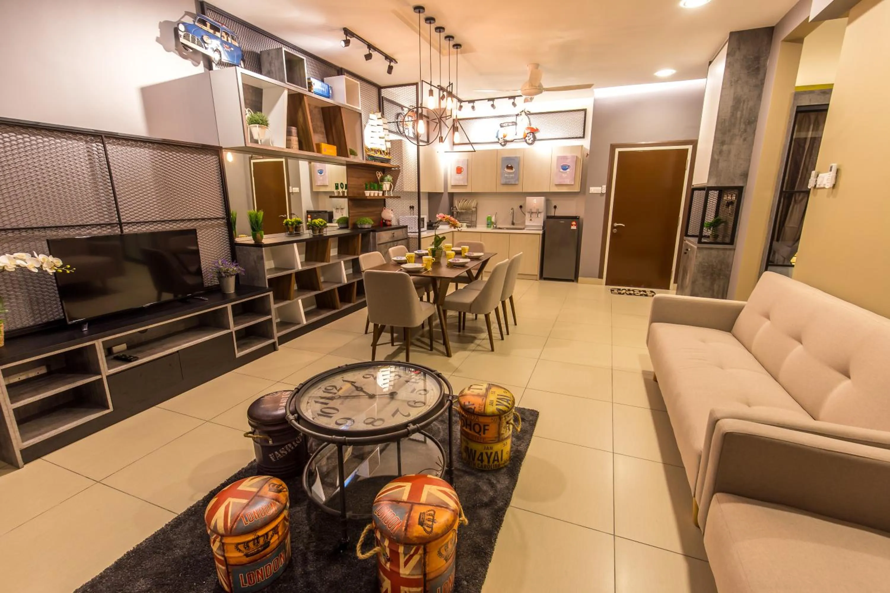 Living room in 92 Homestay 3 Bedrooms Midhills Genting Highland