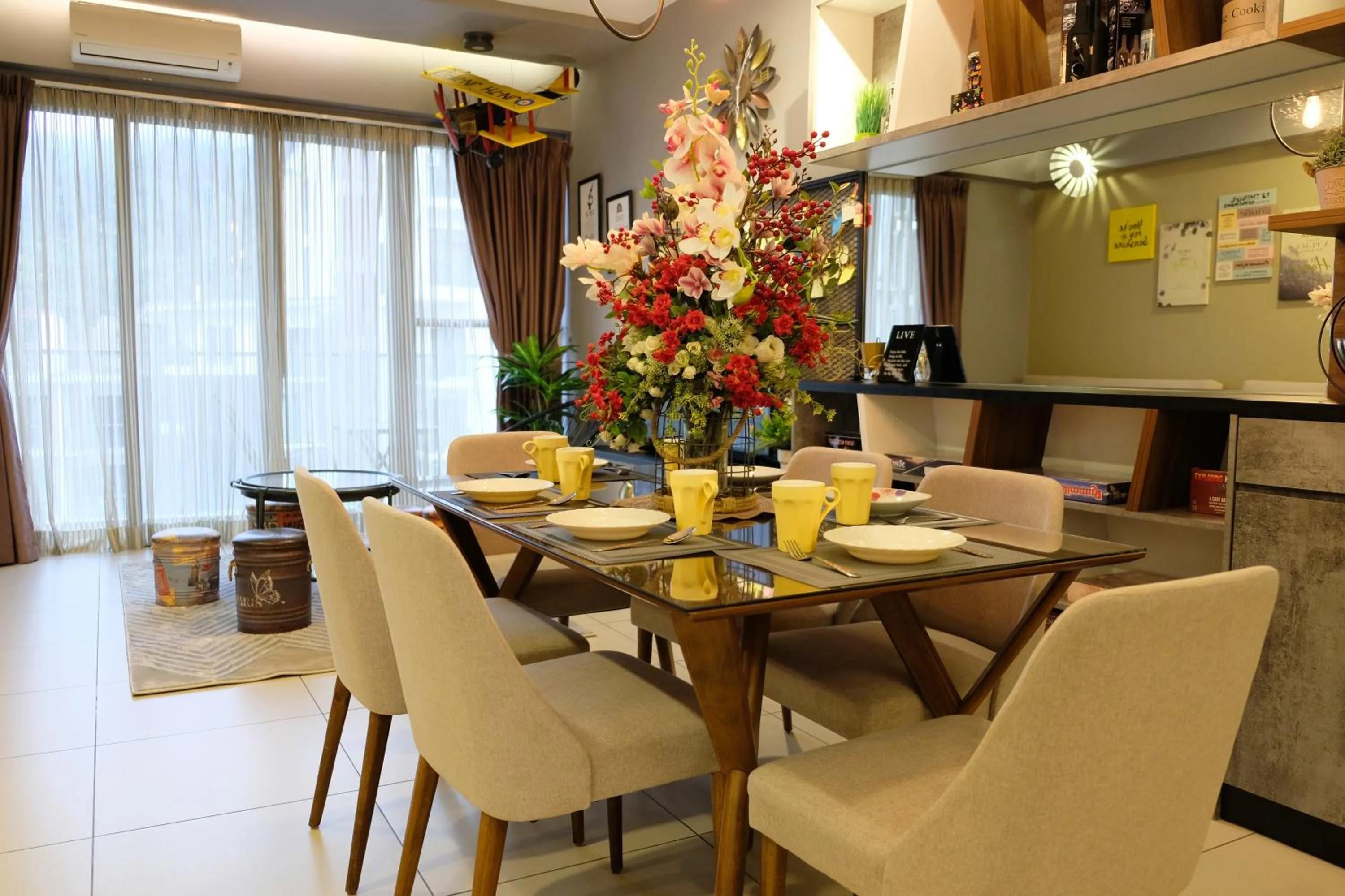 Dining area in 92 Homestay 3 Bedrooms Midhills Genting Highland