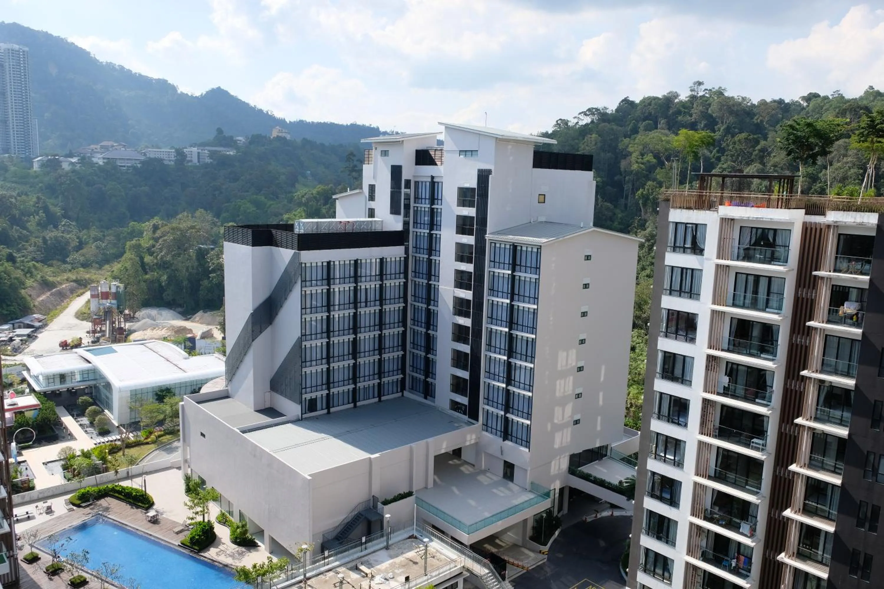 Balcony/Terrace in 92 Homestay 3 Bedrooms Midhills Genting Highland