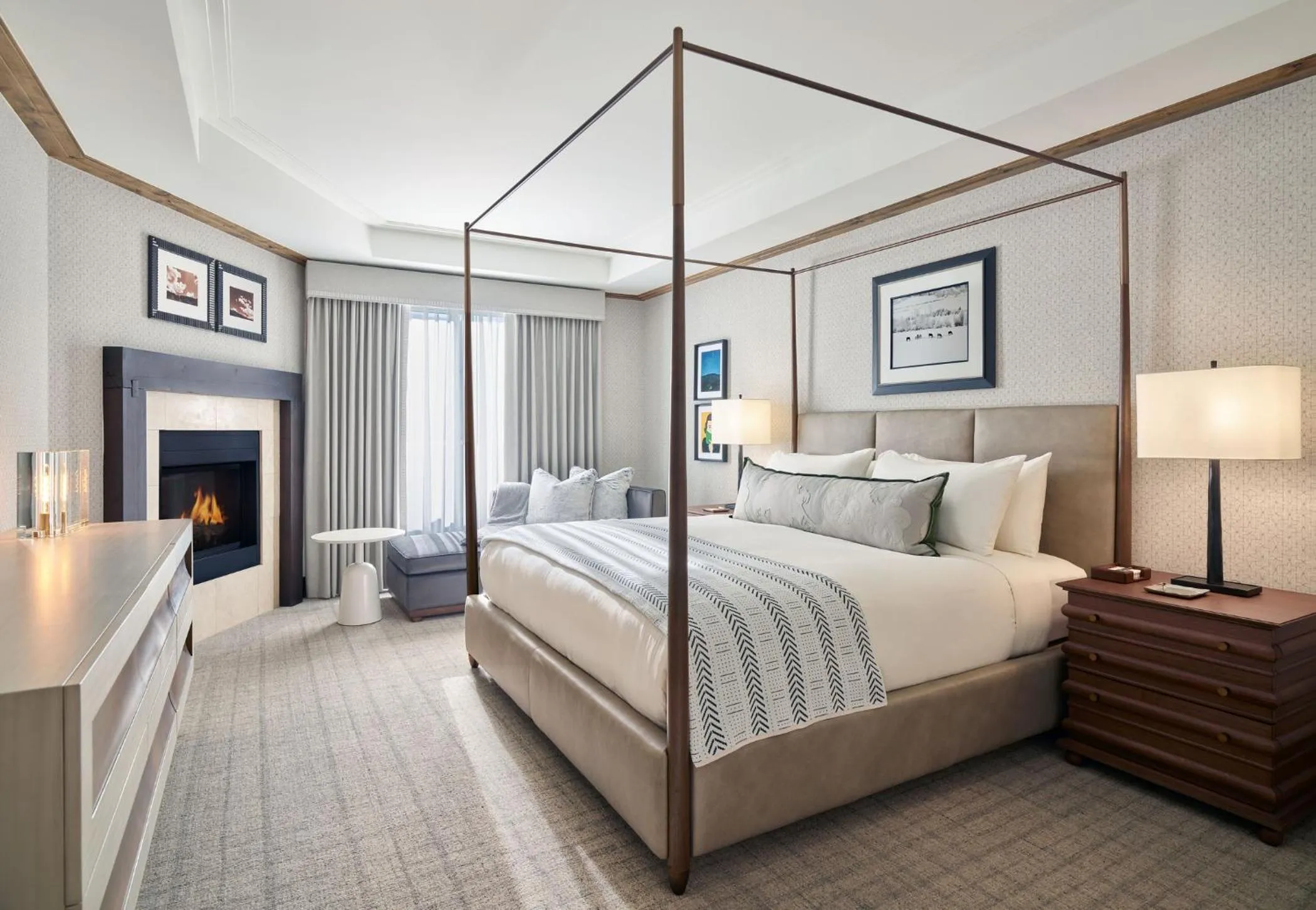 Bedroom, Bed in Residences at The Little Nell