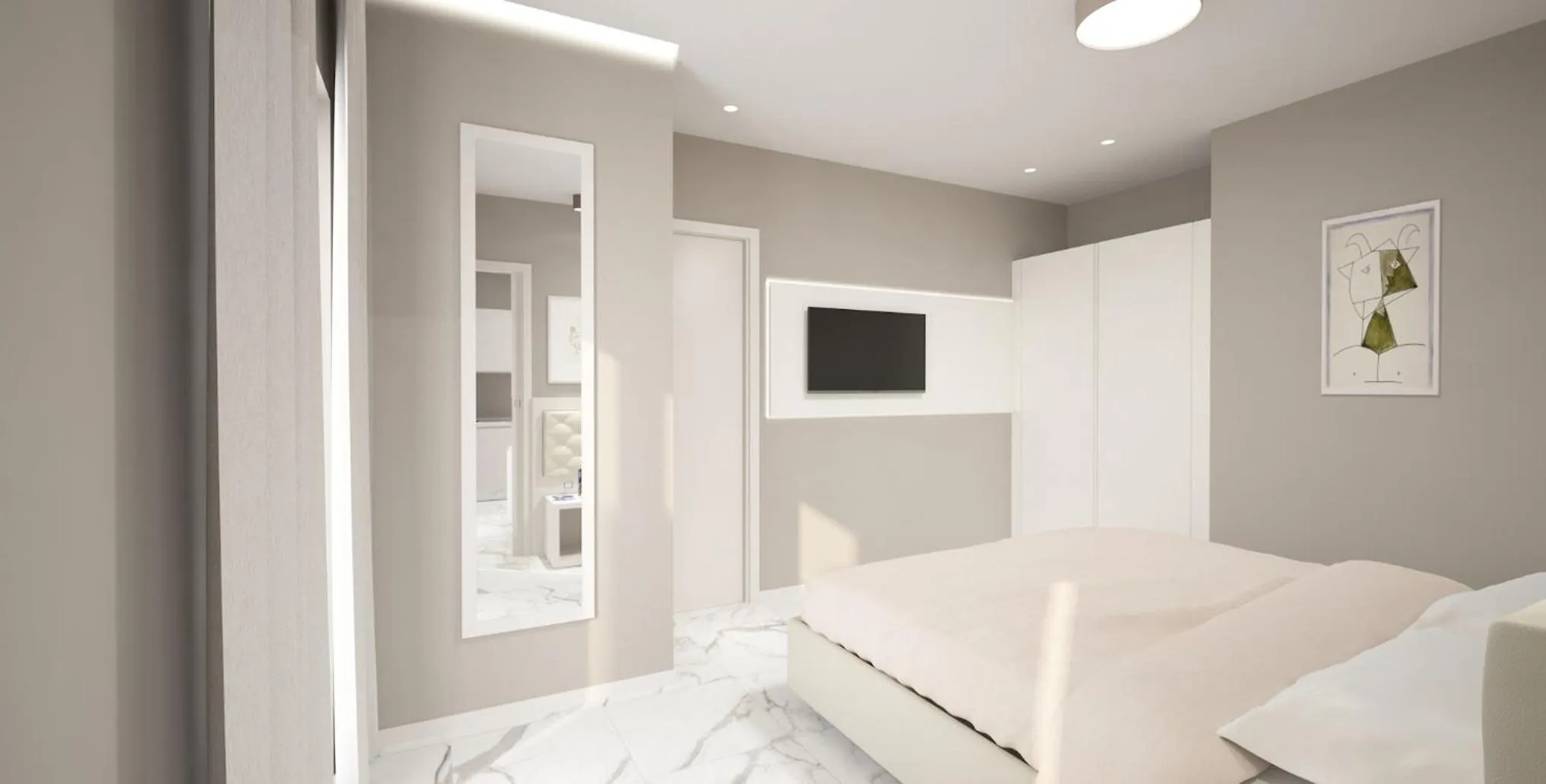 Photo of the whole room, Bed in Residence Hotel Alba Palace