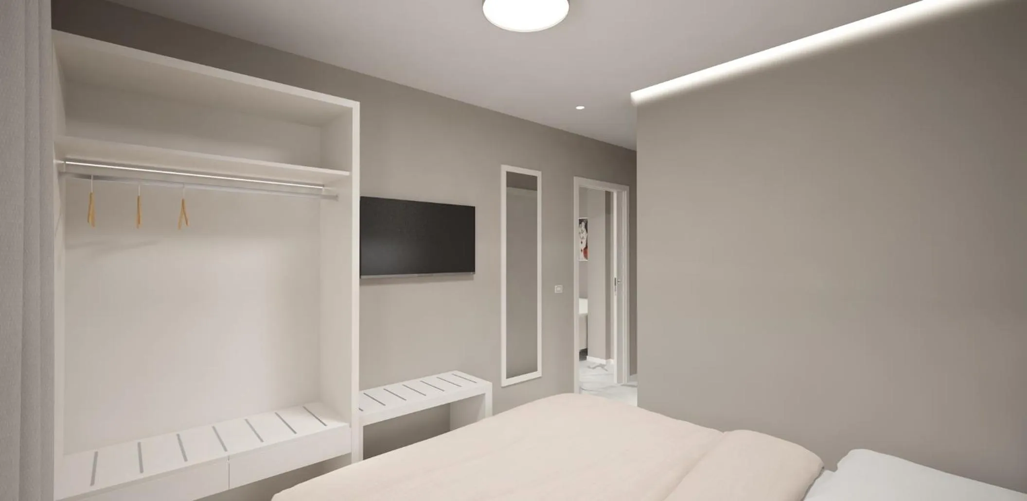 Bedroom, Bed in Residence Hotel Alba Palace