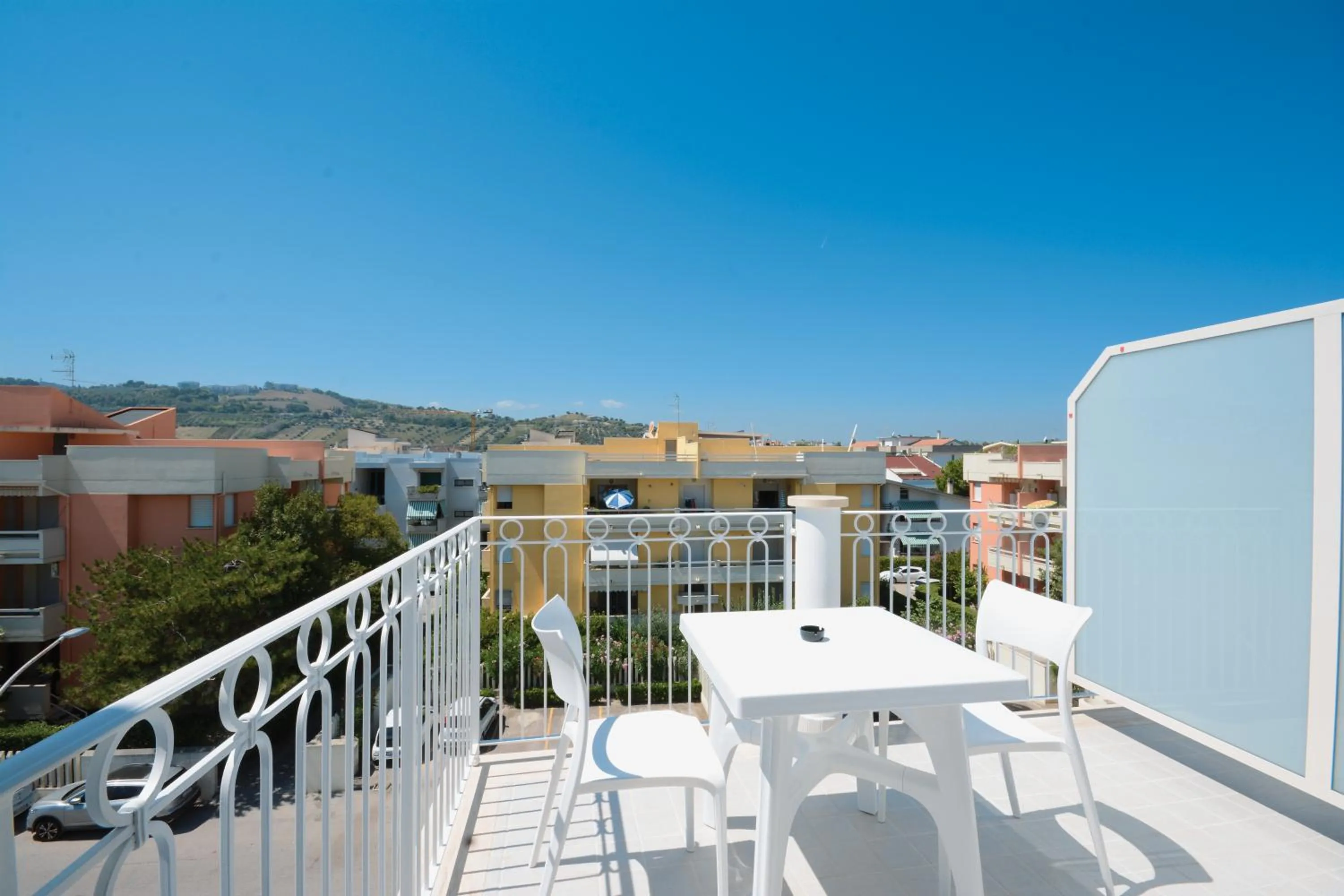 Balcony/Terrace in Residence Hotel Alba Palace